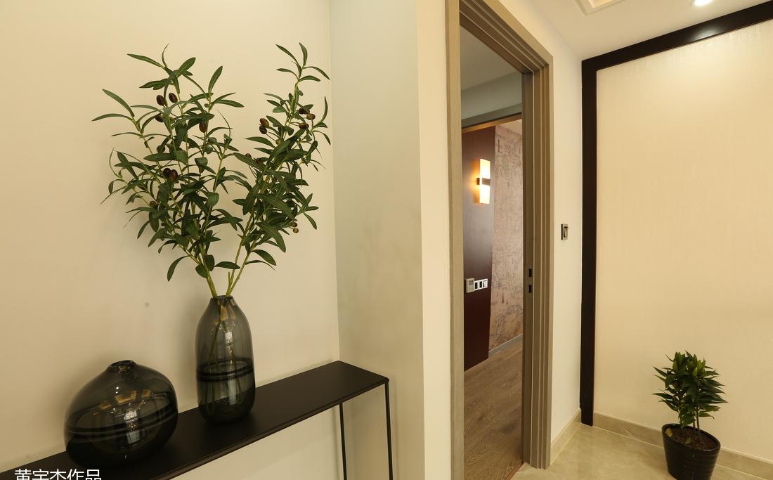 新塘现代实景家居，黑白灰诠释时尚潮流-36