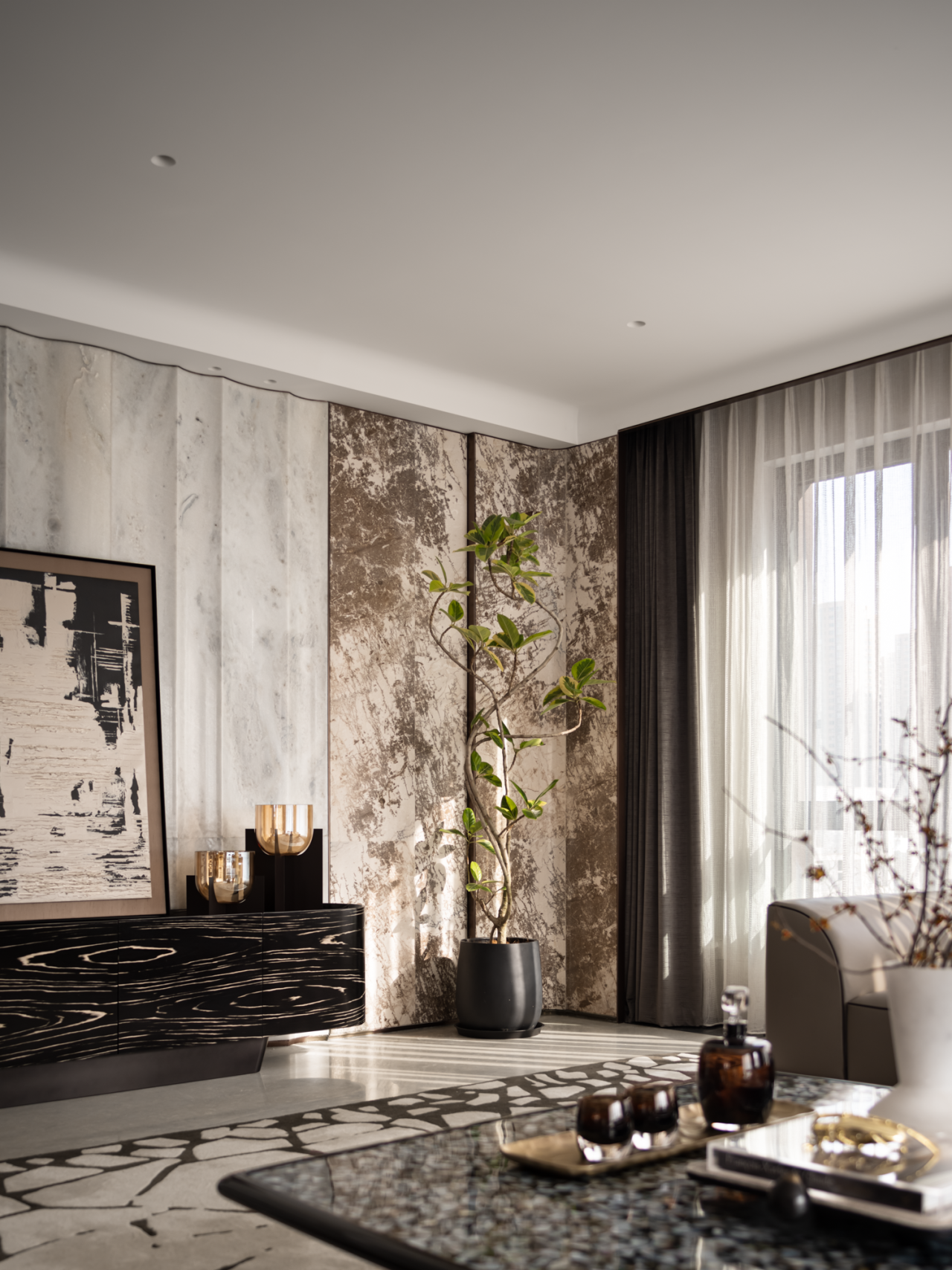 西安大明宫金茂府 272 样板间丨中国西安丨程绍正韬,真工设计,SRD 赛瑞迪普-7