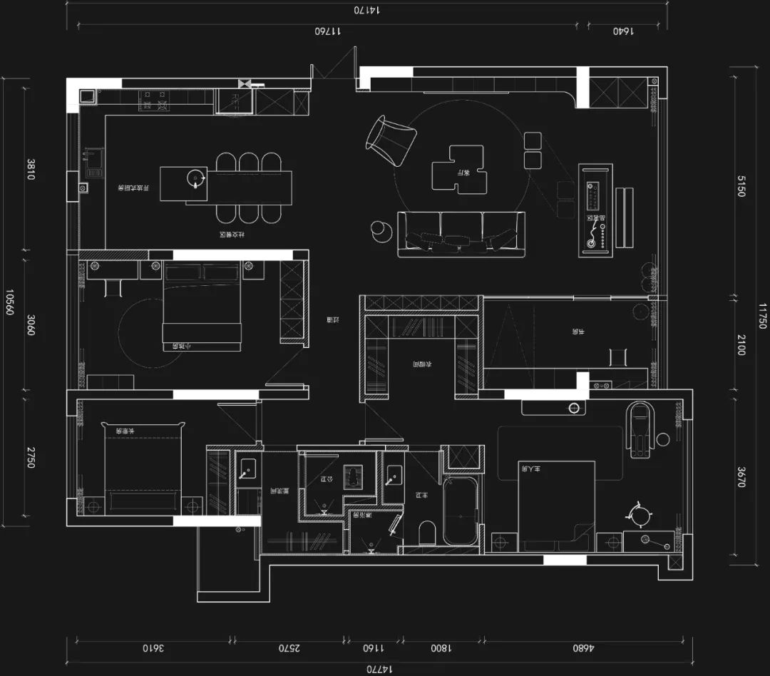 原木极简风家居丨中国长沙丨周笙笙全案设计工作室-1