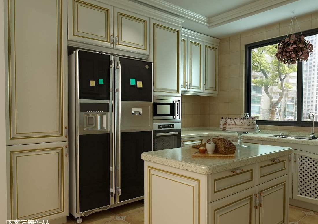 
济南章丘莱蒙湖370户型别墅装修新古典风 -24