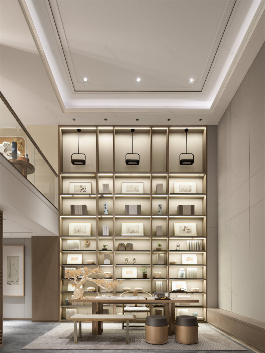 中交建发松雅院下叠样板间丨中国长沙丨元禾大千(软装),深圳盘石设计有限公司(硬装)-48