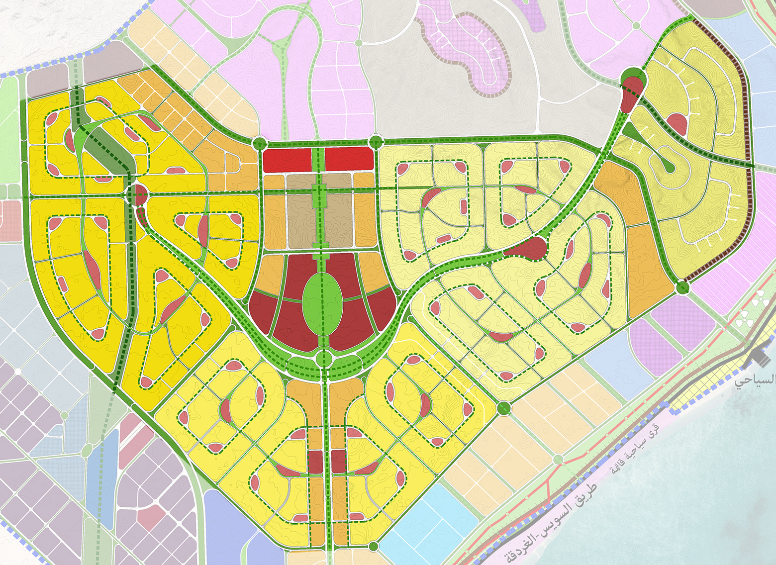新苏伊士城战略规划提案丨Distance studio Consultant DSC-18