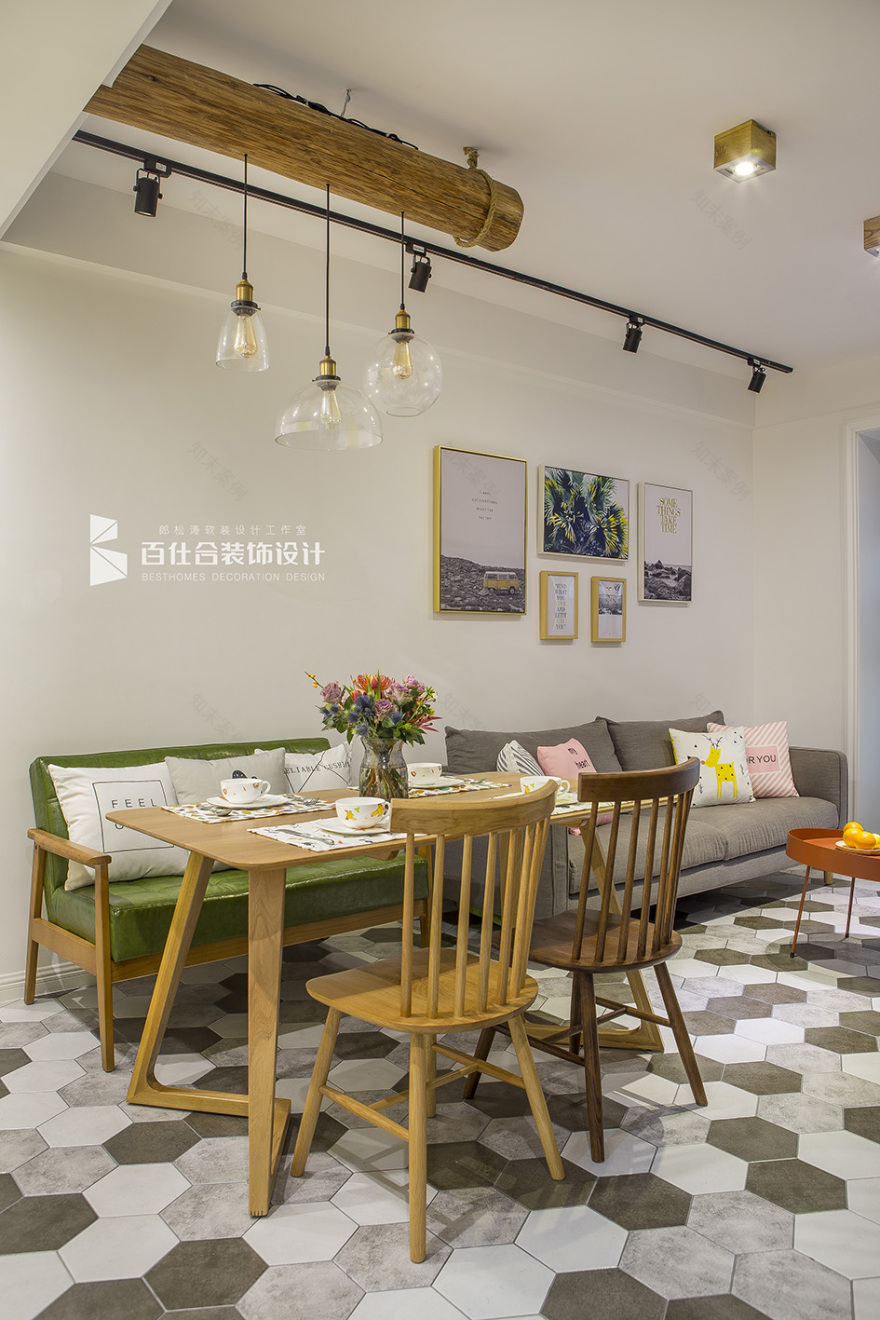 《时光倾城》 | 一家七口的多功能温馨家居设计-15