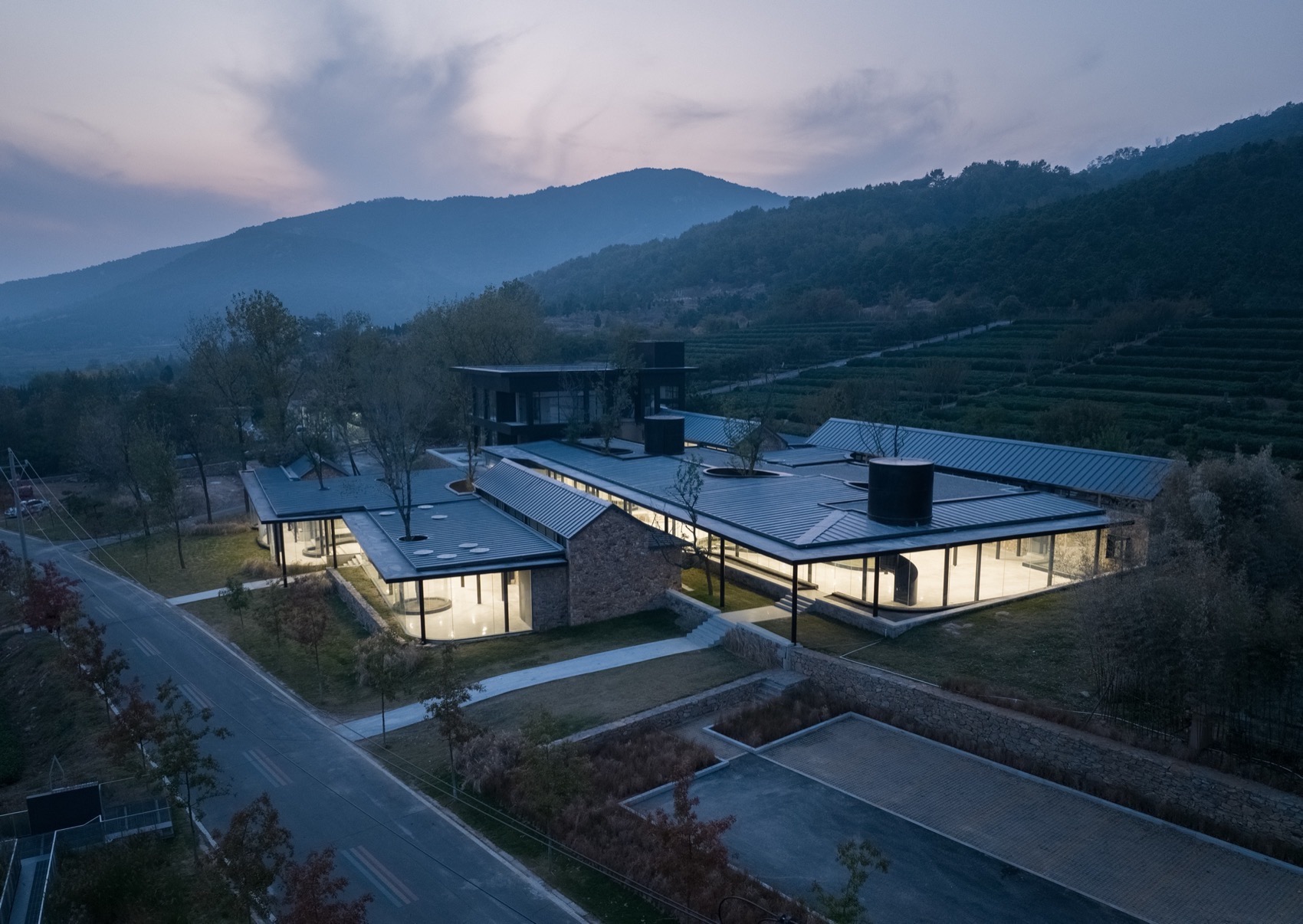 日照朝元山茶乡会客厅丨中国日照丨孔祥伟工作室-13