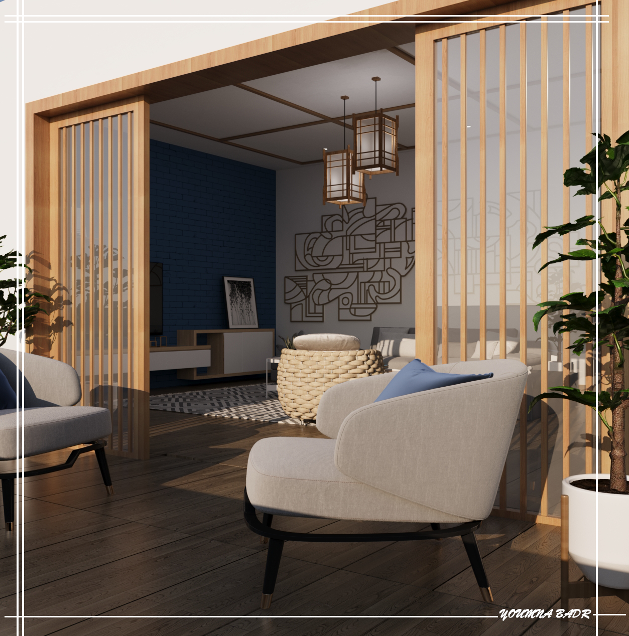 接待处设计丨埃及-12