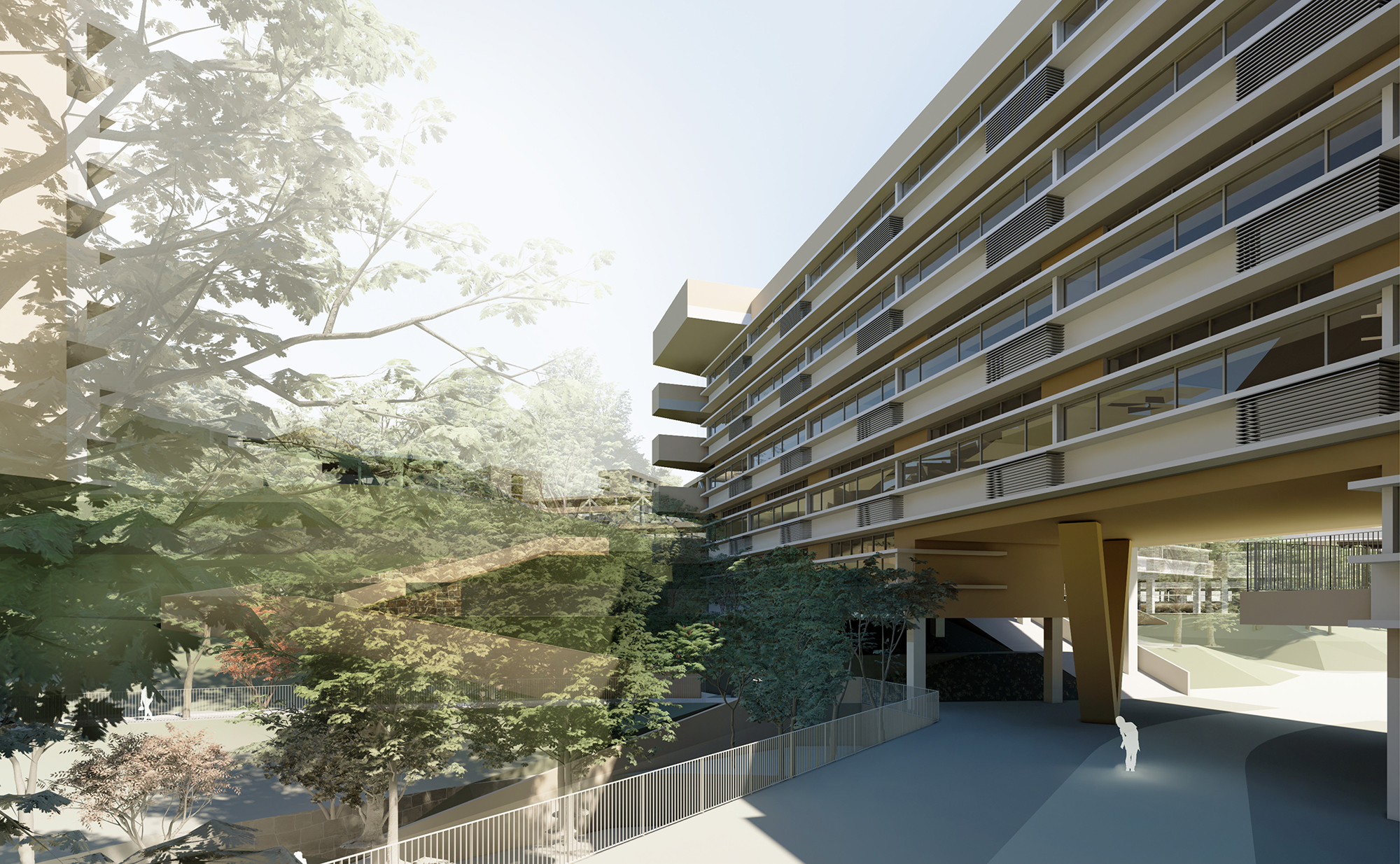 中标方案 | 绿谷长廊：西部（重庆）科学城含谷学校 / 博风建筑+重庆市设计院-40