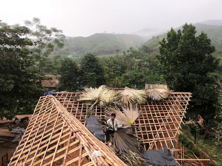 北越山区里的多元文化学校 · Đao 学校环保设计-18