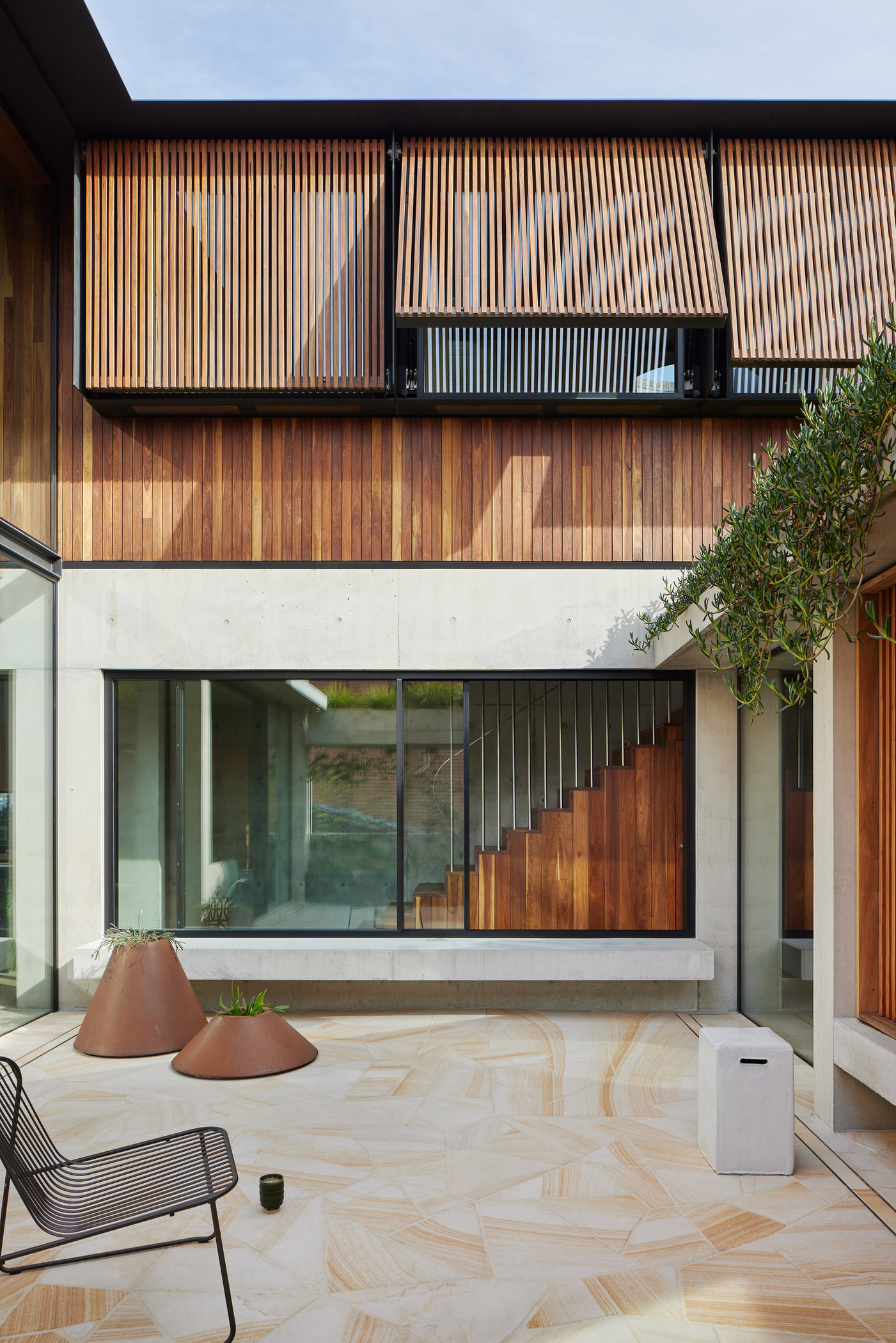 Castlecrag Courtyard 住宅丨澳大利亚悉尼丨Downie North Architects-35