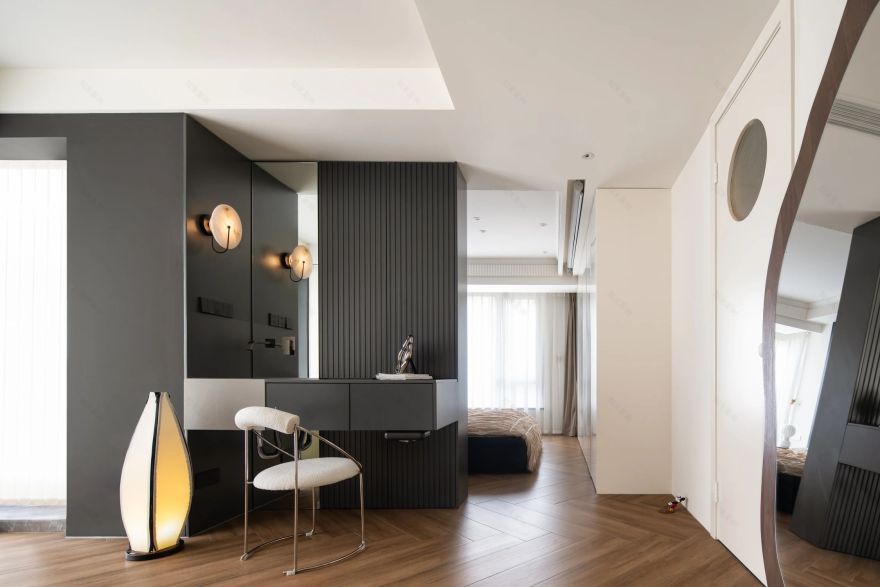 奶白轻法式住宅设计丨中国杭州丨文青设计-51