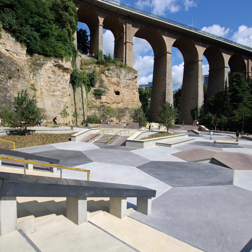 丨卢森堡丨Constructo Skatepark Architecture-41