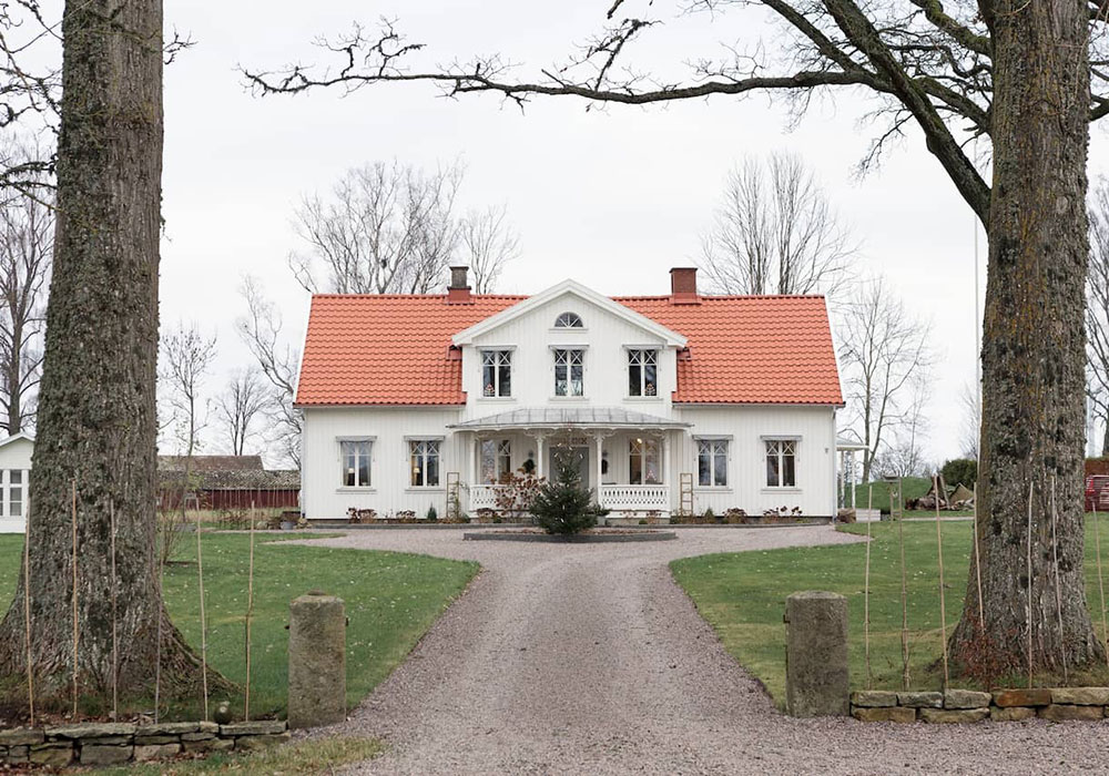 18 世纪瑞典古宅的温馨圣诞装饰-15