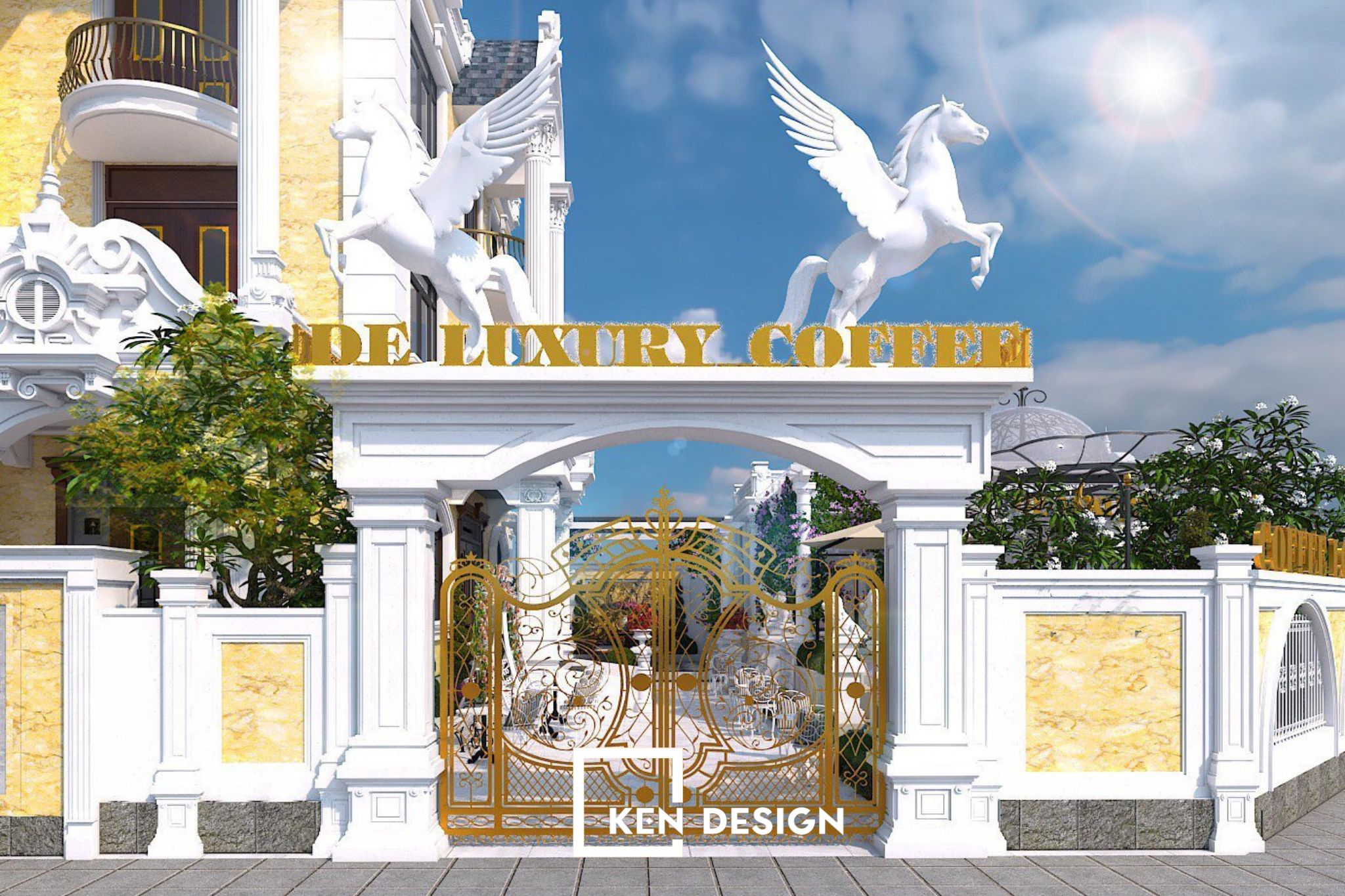 De Lu·ury Coffee设计项目丨越南河内丨KenDesign-9
