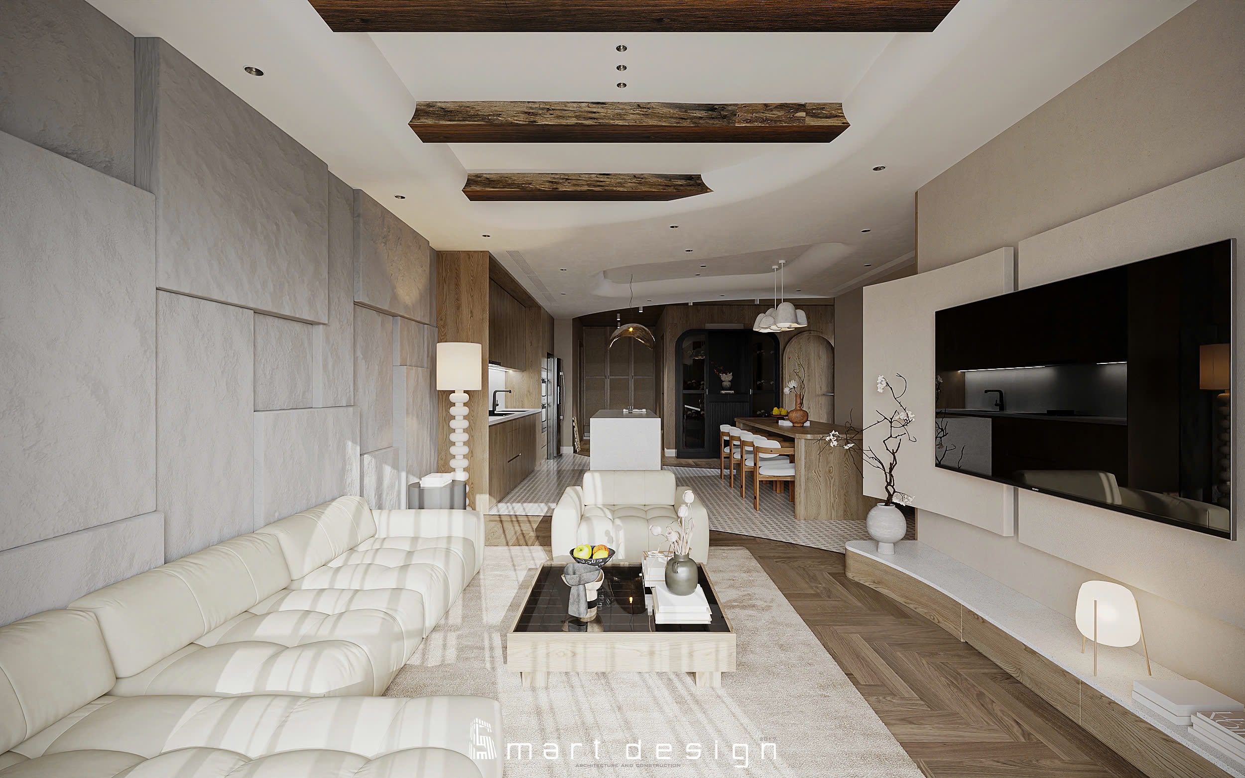 Japandi apartment - Swan Lake Onsen-5