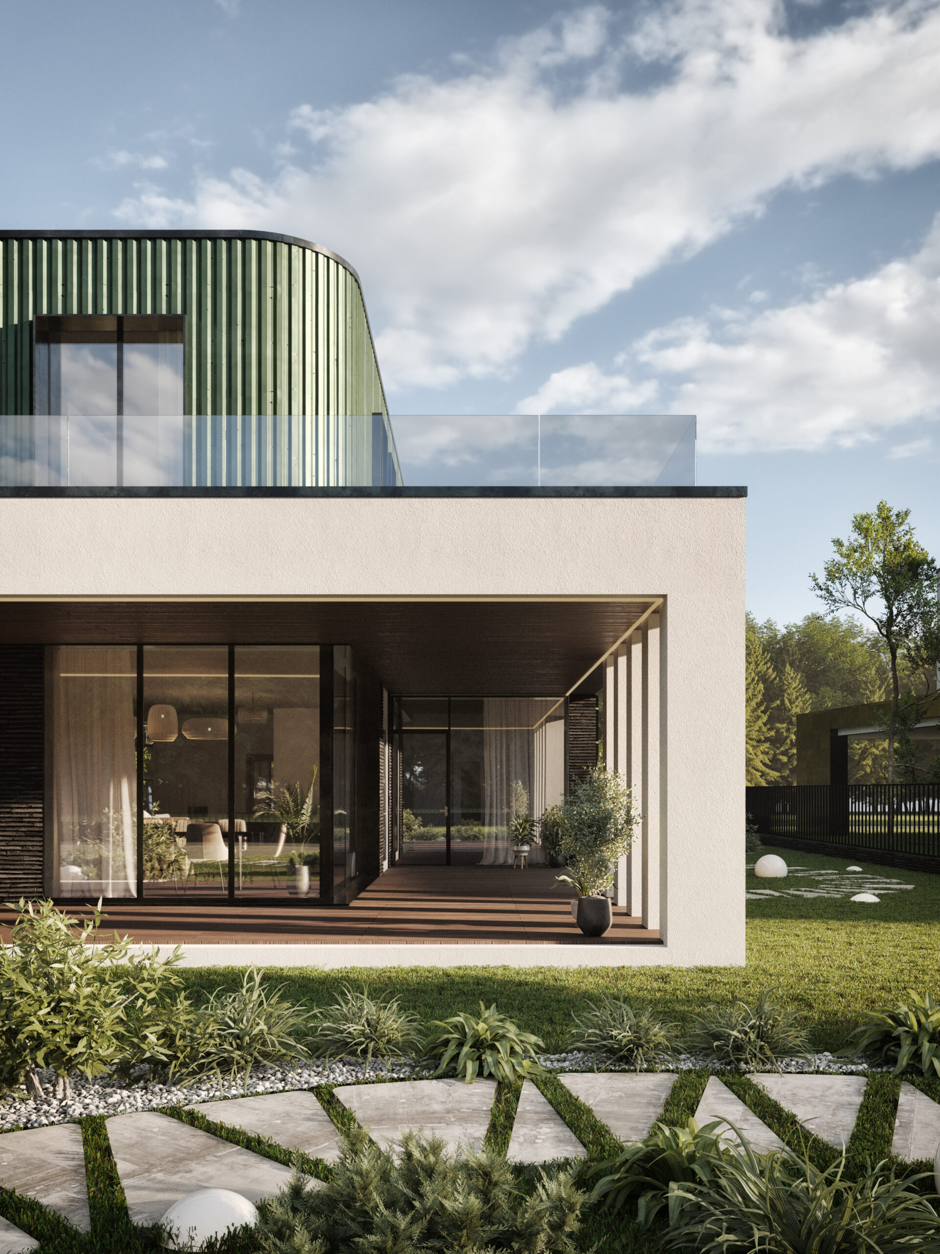 Дом «Современная элегантность» 279м² — портфолио бюро ARXY-15