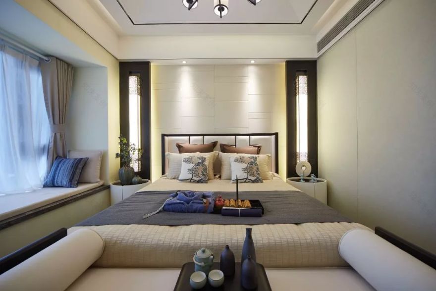 现代中式融合,绵阳九阙府 A1 户样板间-44