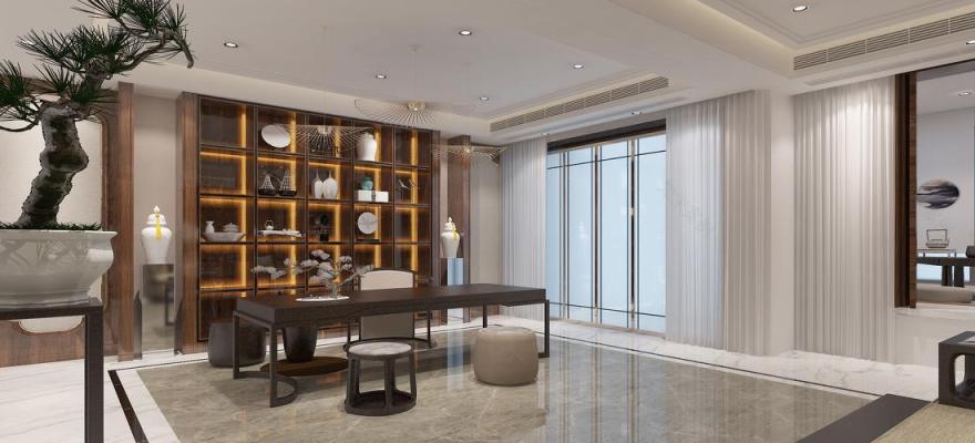 禅意东方,优雅奢华的空间艺术-10