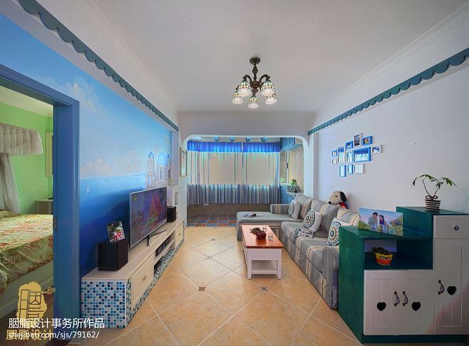 幸福猪的地中海婚房-15