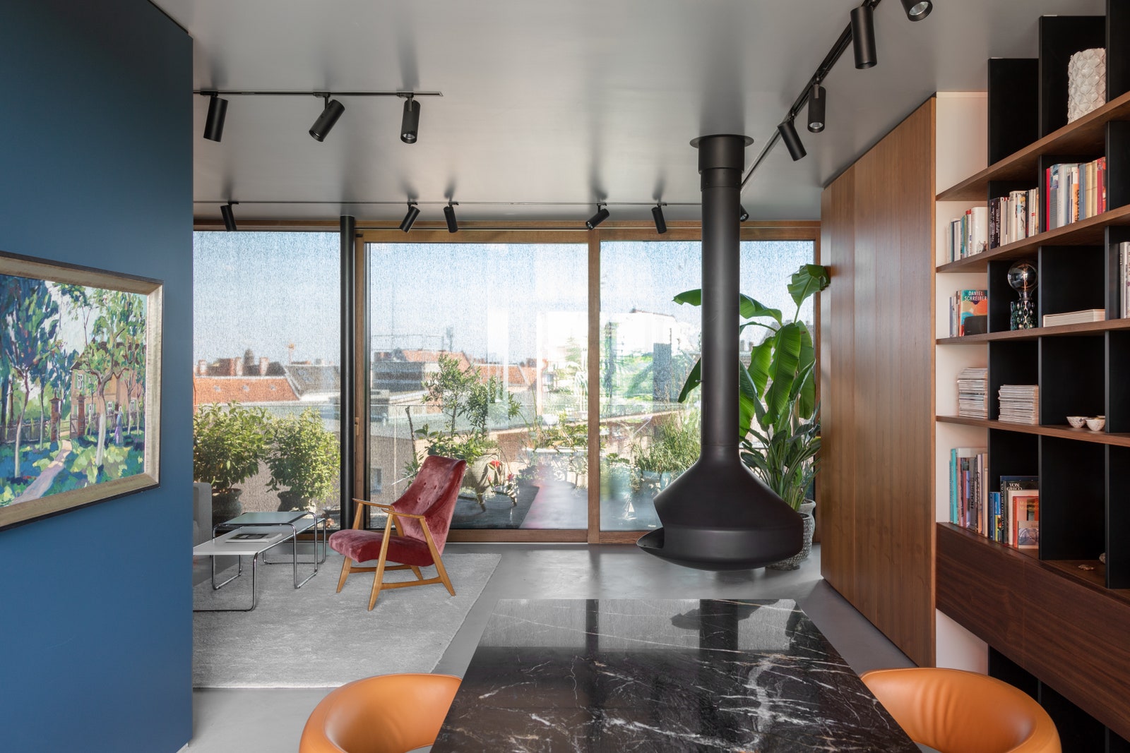 柏林阁楼公寓的热带绿洲设计-30