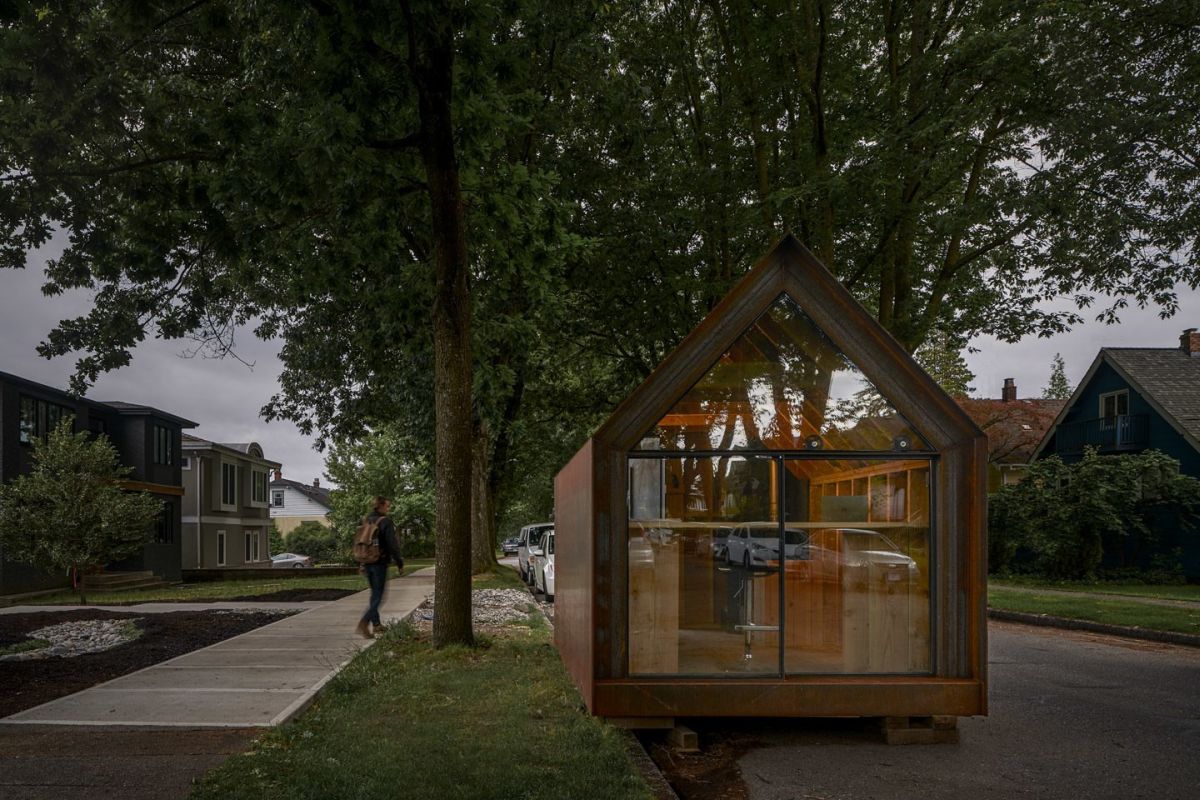 Tiny Corten Steel Cabin Gets More Beautiful With Each Passing Day-0