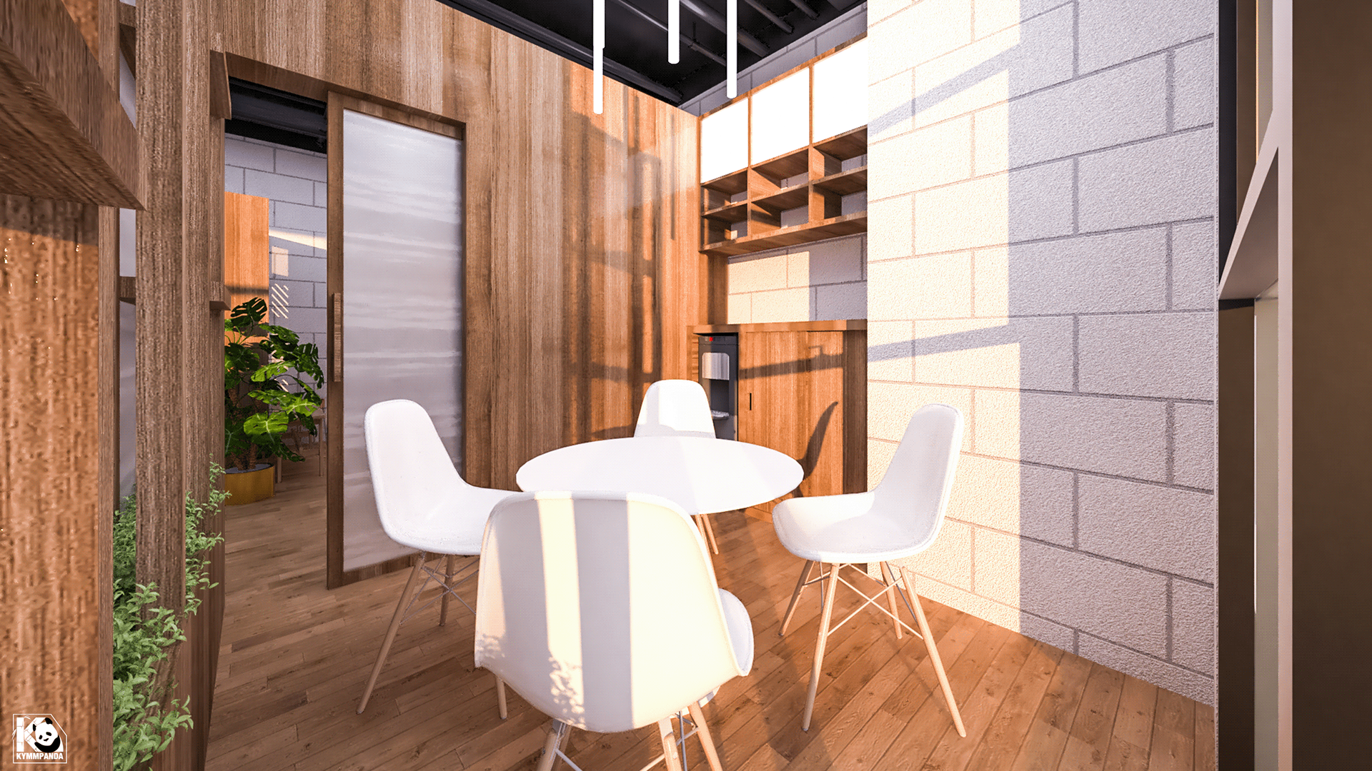 小型办公室室内设计-7