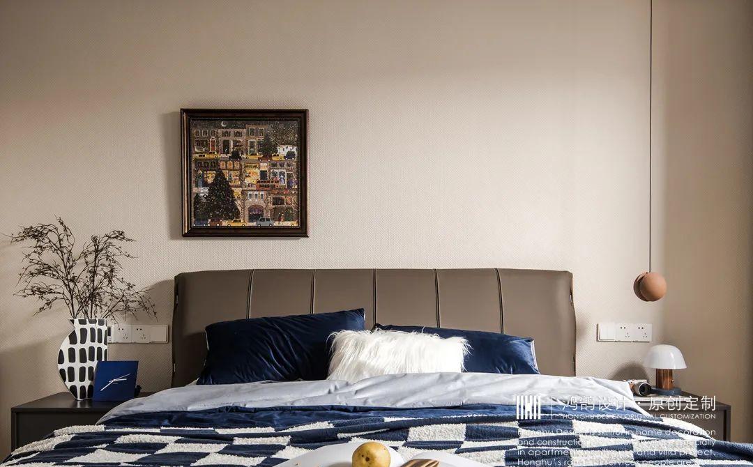 120㎡都市旷景现代极简风学区房设计-24