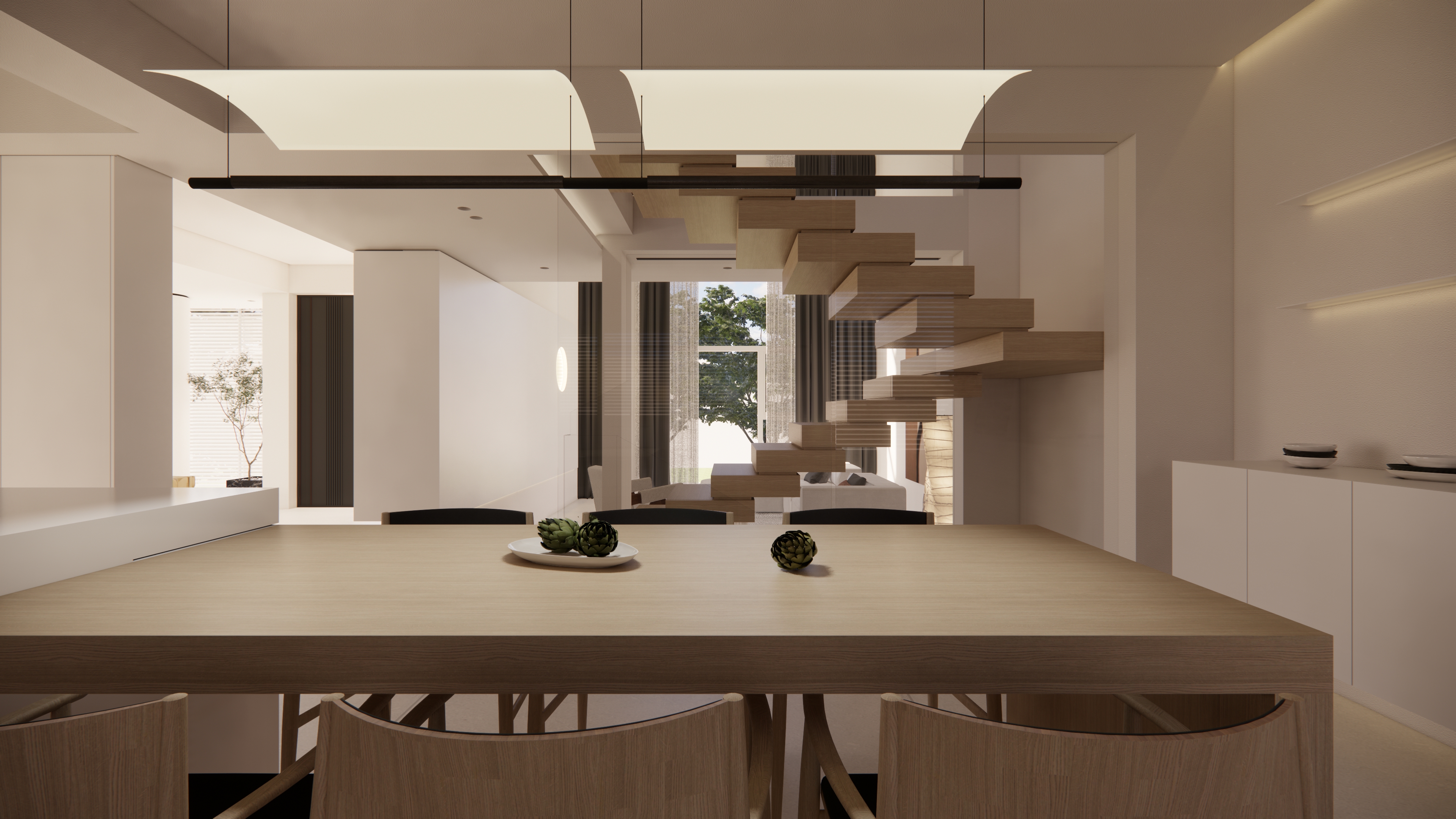 陌上设计｜200 ㎡现代简约风别墅-1