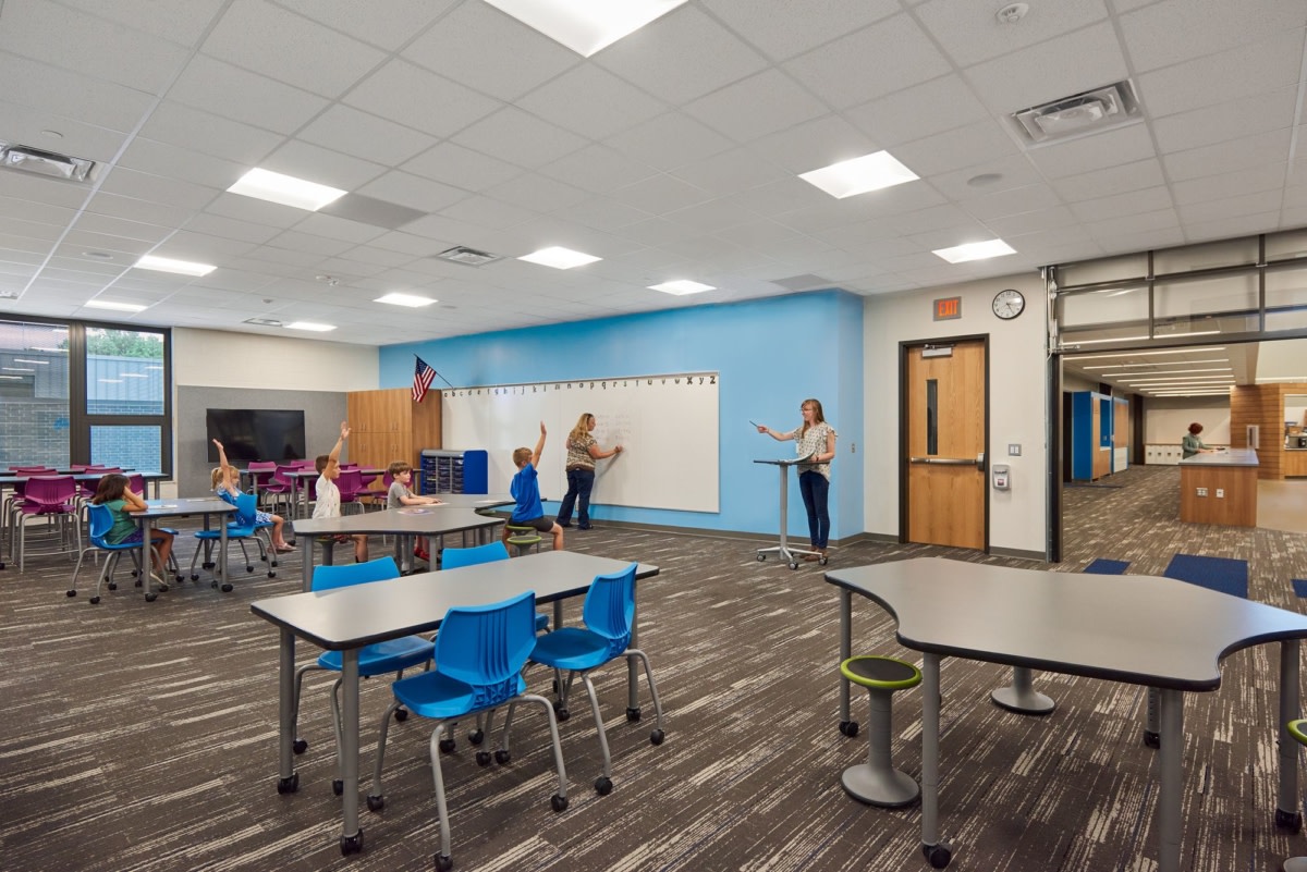 Tallmadge 小学丨美国俄亥俄丨SōL Harris,Day Architecture-24