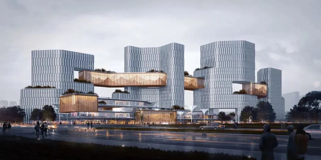 绍兴综合保税区商务配套中心设计项目丨中国绍兴丨浙江大学建筑设计研究院建筑四院-10