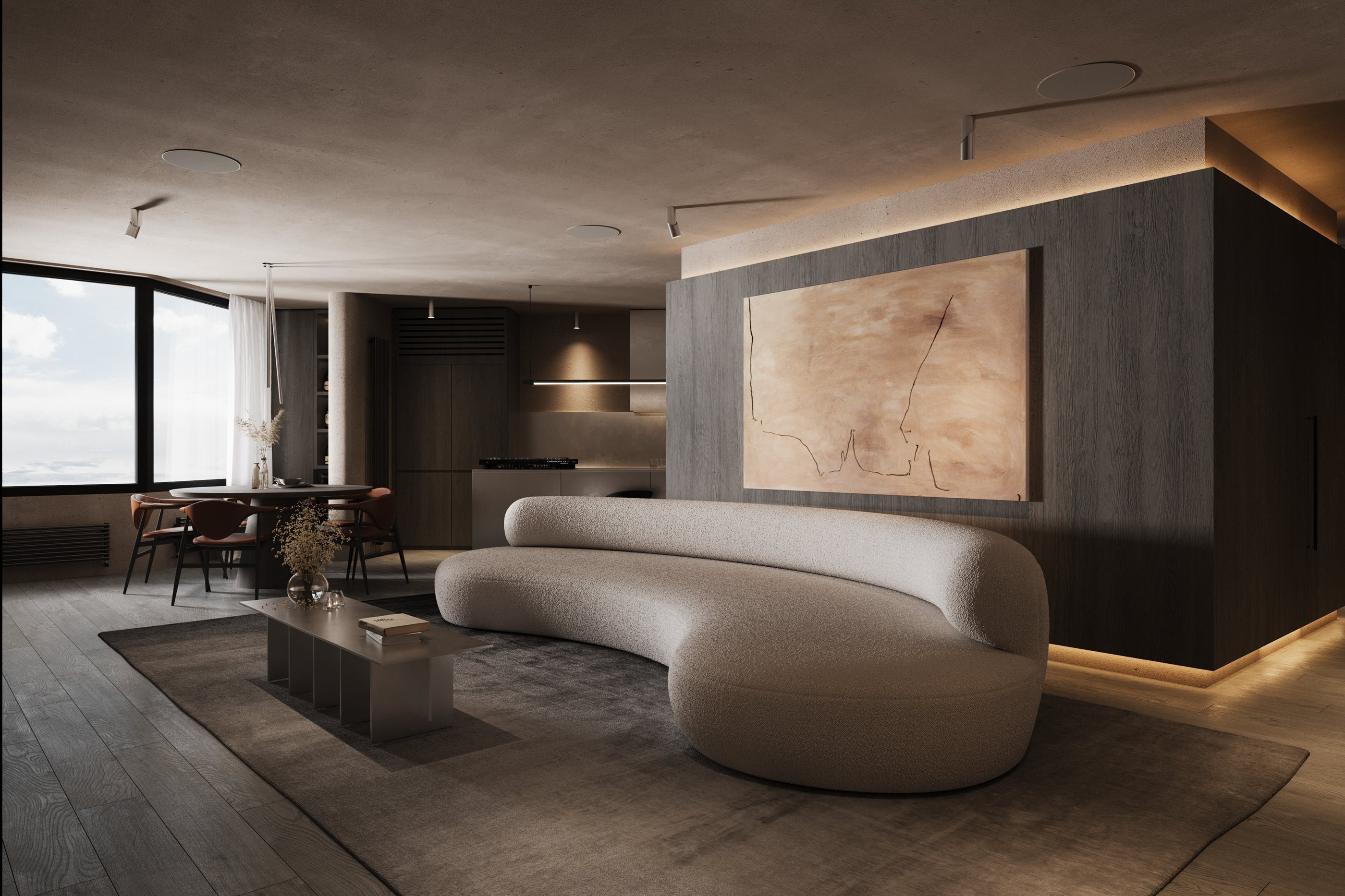 诧寂风 单身公寓，沉稳内敛！-1