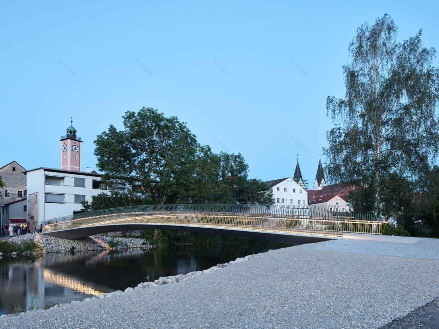 Herzogsteg Eichstätt · 新行人与自行车桥丨Team J2M(Christoph Mayr等)-12