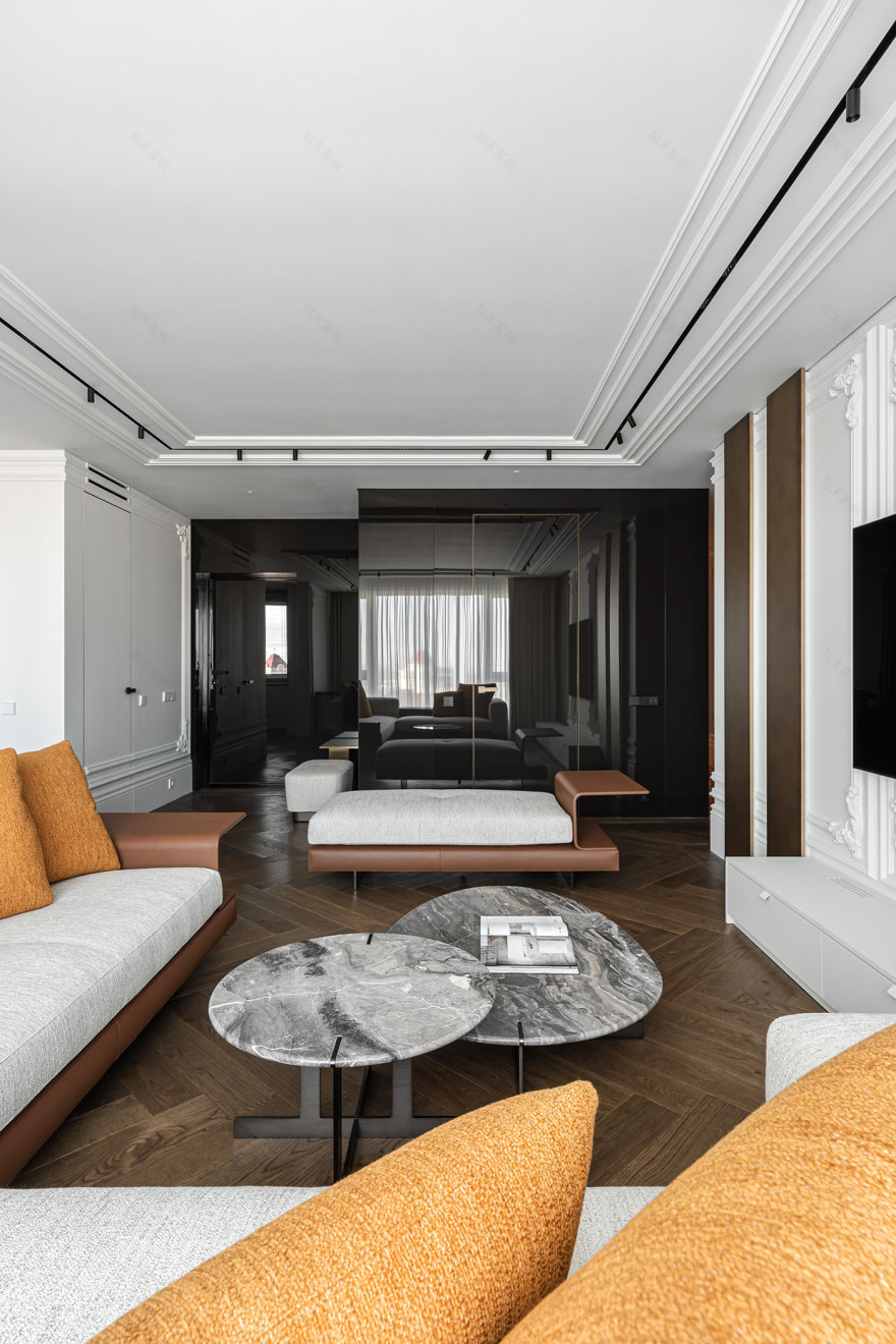 现代北欧风格公寓设计丨乌克兰丨IQOSA-5