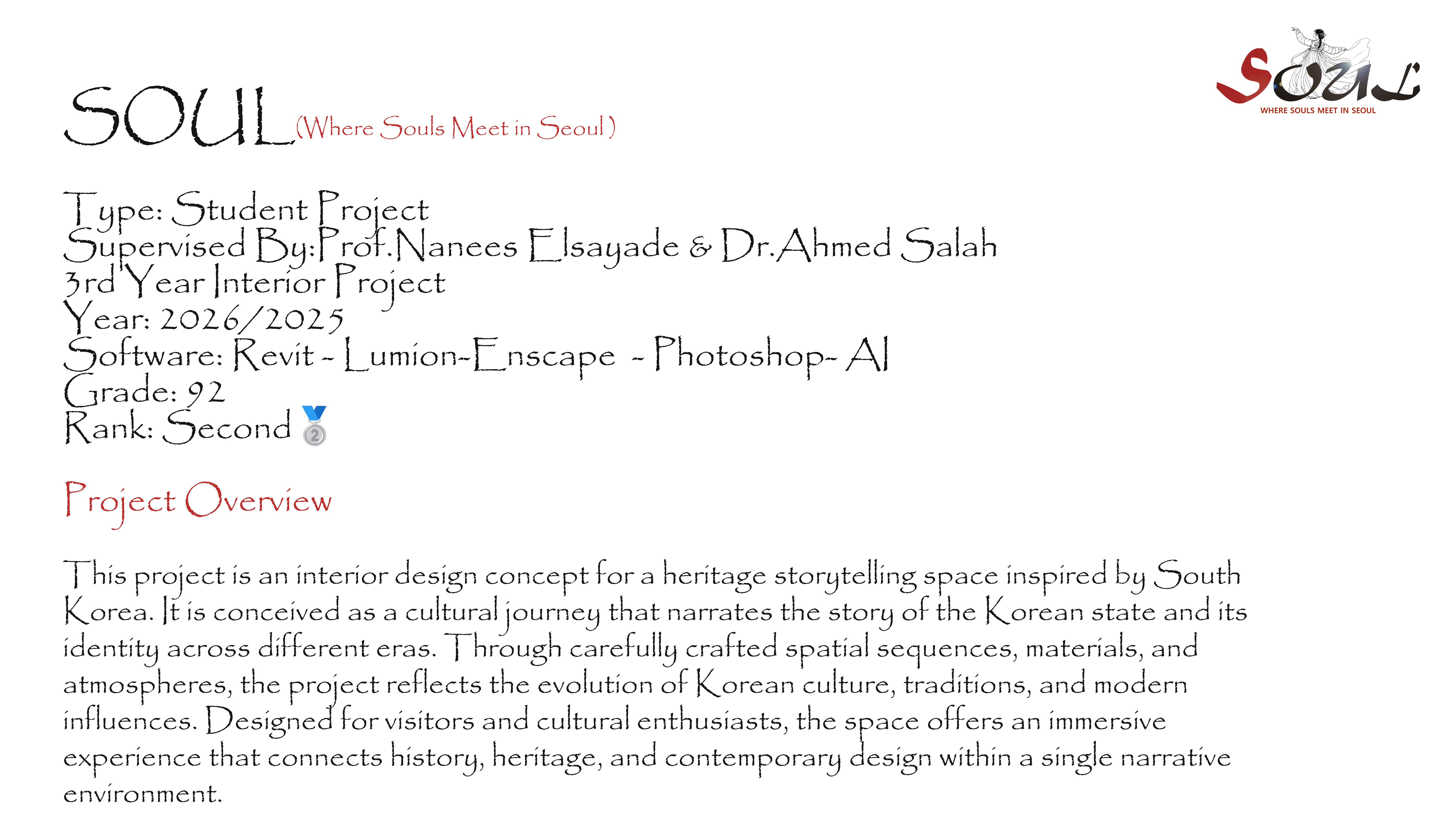SOUL| Interior Design Project-1