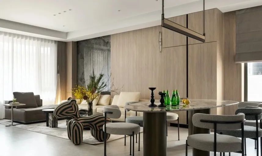 北京600㎡极致私宅丨中国北京丨璞石建筑空间|Pushdesign-23