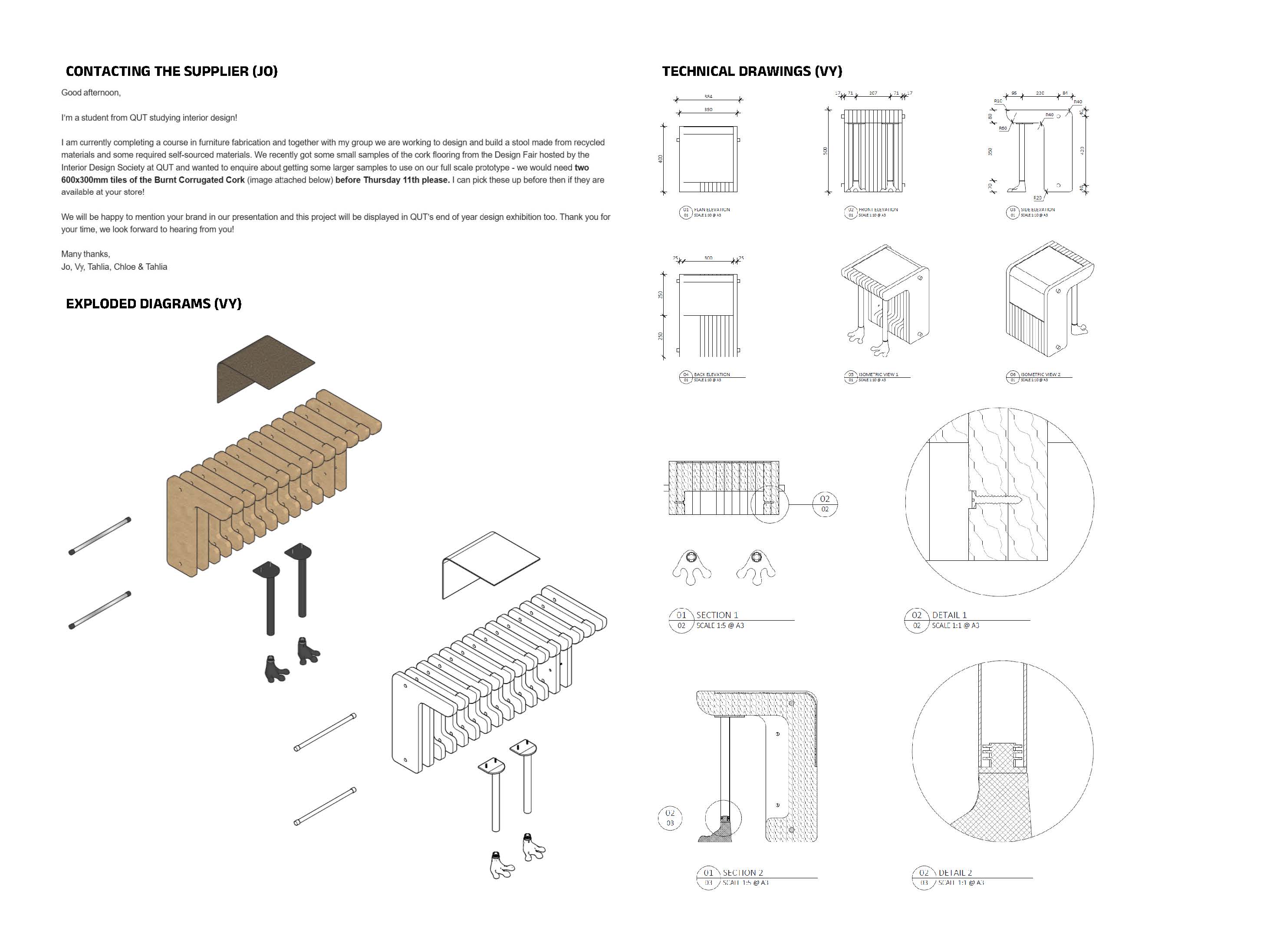 ABB336_Furniture Design & Fabrication: Assessment 2-22