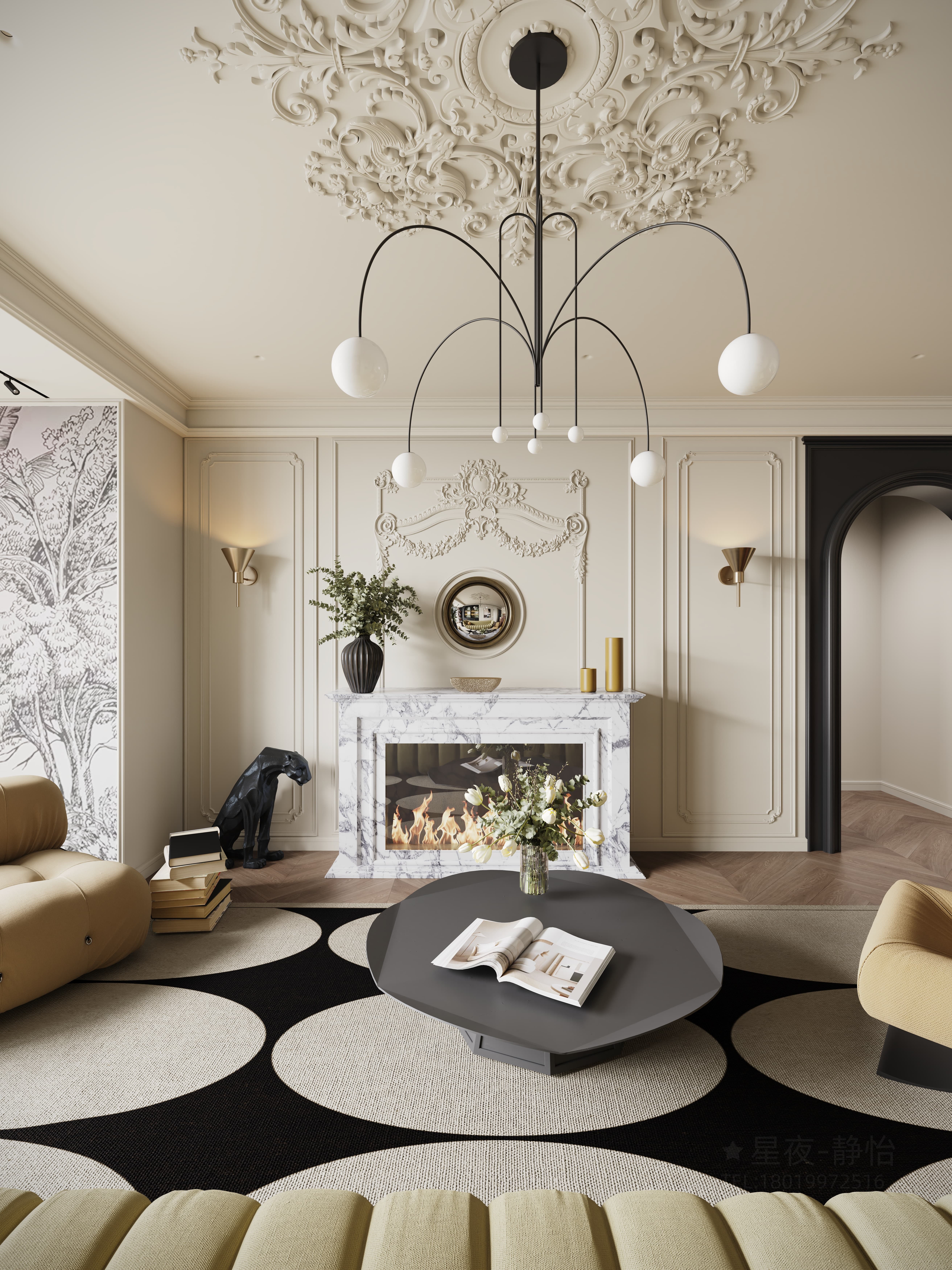 法式中古丨高端效果表现案例-1