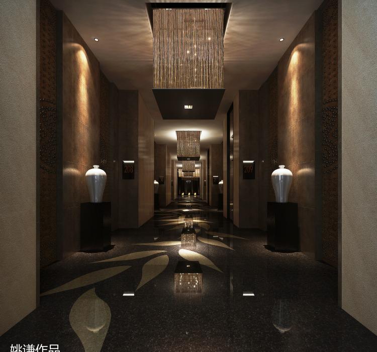 滁州琅琊区中式餐厅设计 | 包房、过道、接待、大厅空间-18