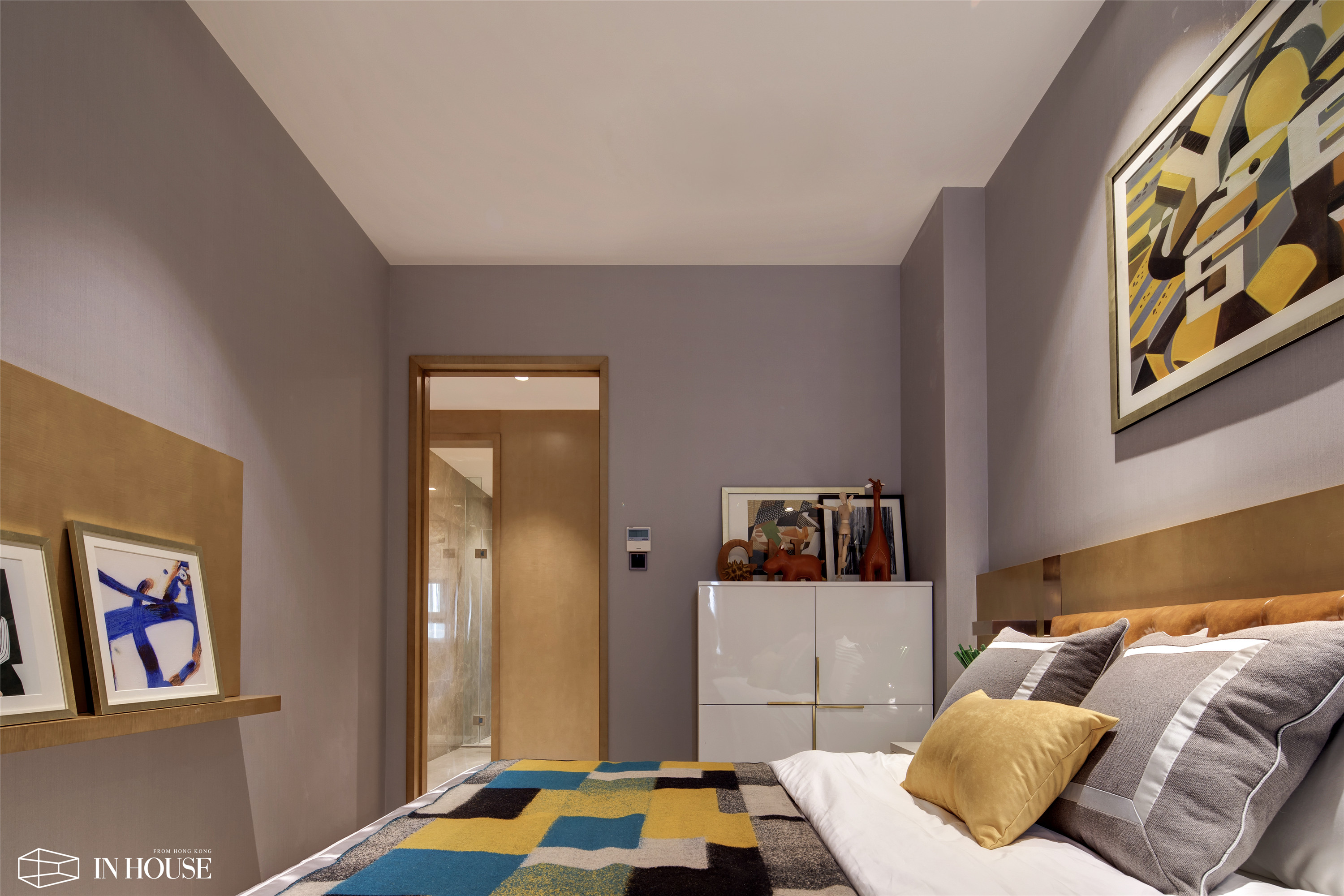 融创中新国际城95㎡样板间软装设计——INHOUSE设计-13