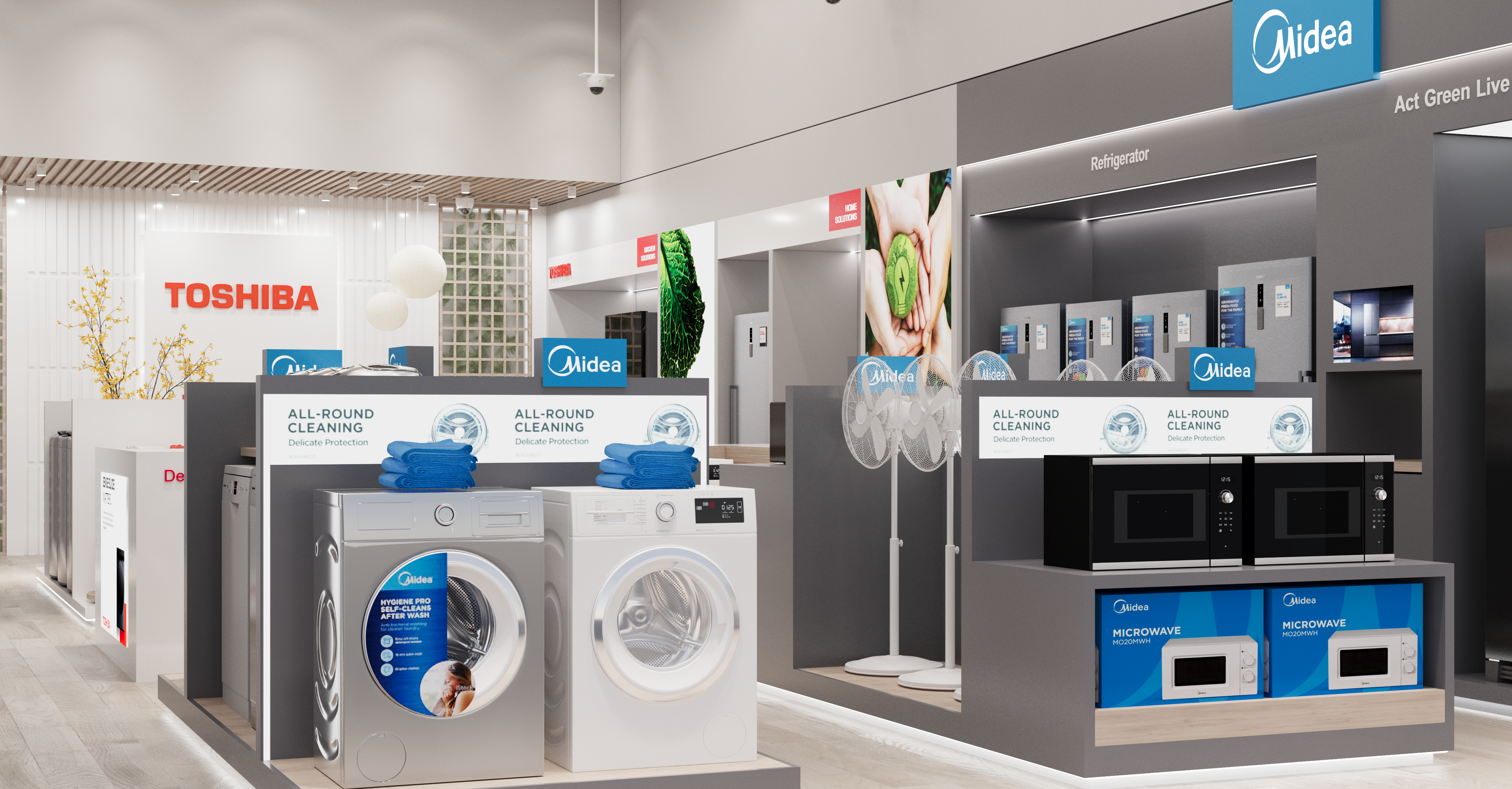 Toshiba 电器展厅-10