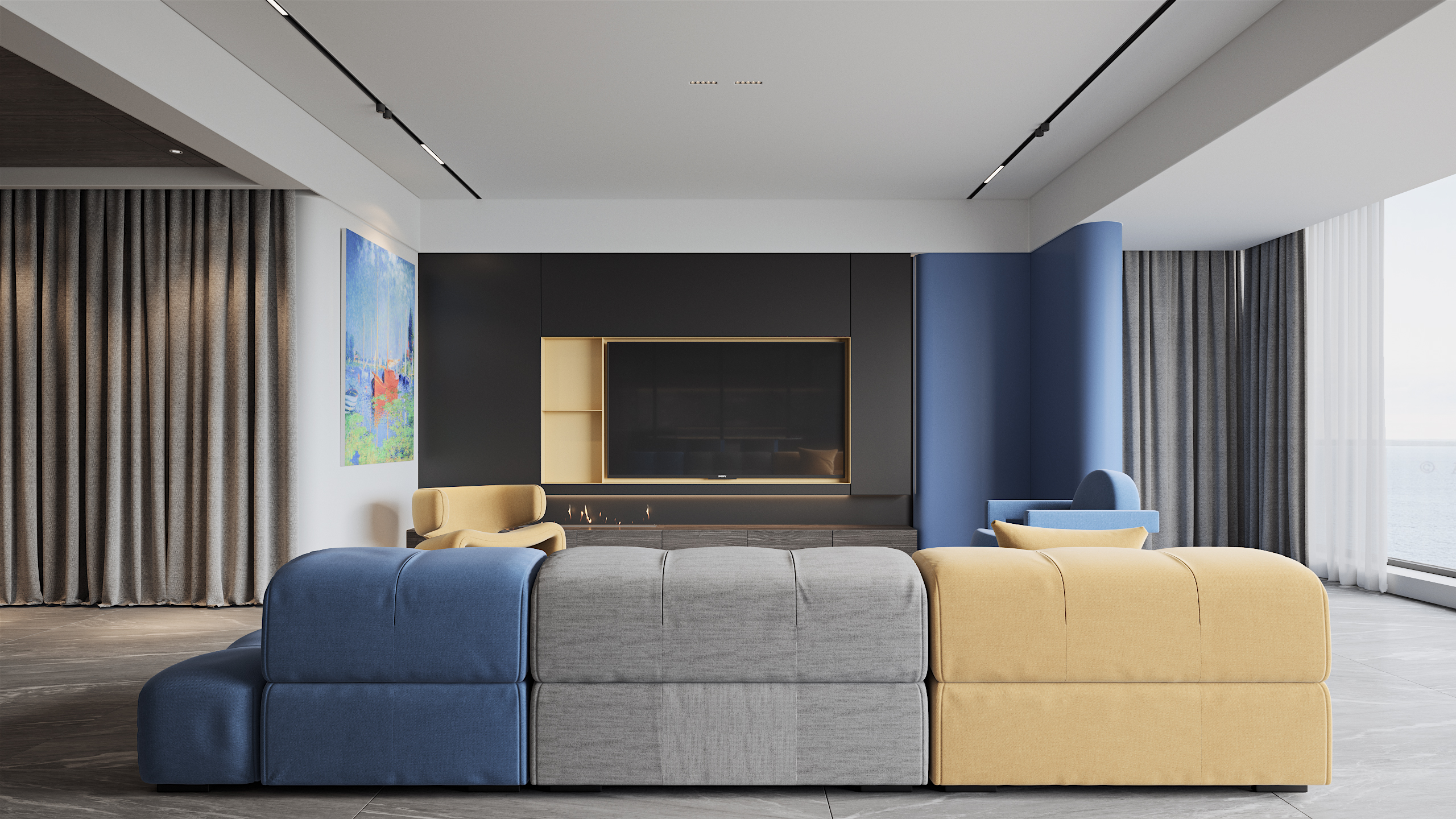 豪华公寓设计丨知名设计师-98