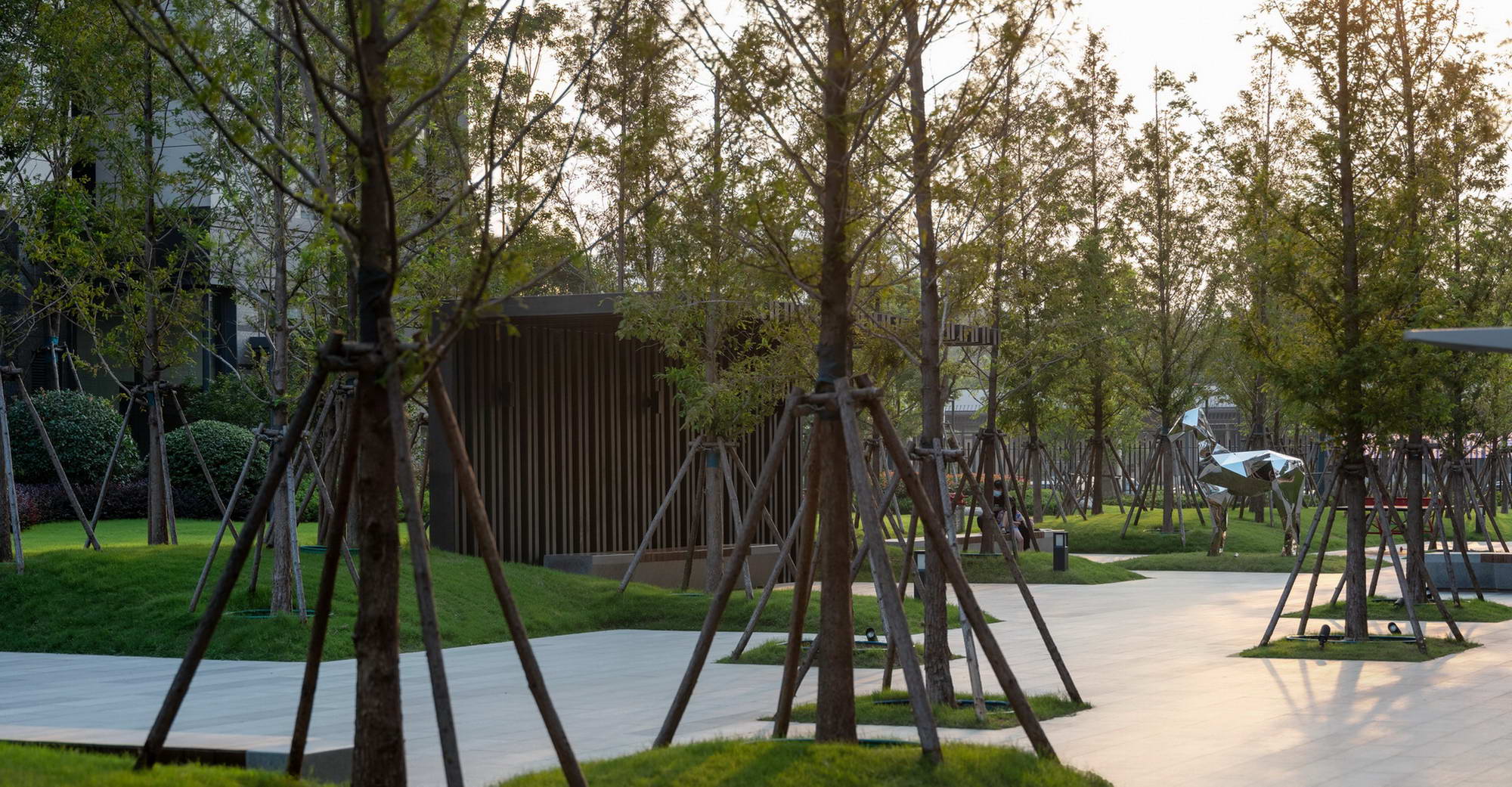 郑州永威城·观澜庭 | 公园社区中的生态景观设计-45