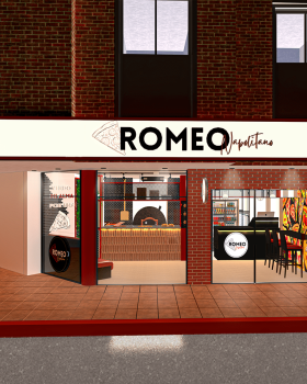 Arquitectura comercial: PIZZERÍA ROMEO NAPOLITANO