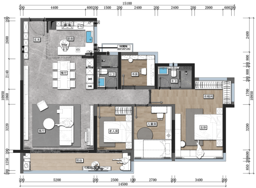 中海丽湾尚宸丨中国佛山丨ENJOYDESIGN-6