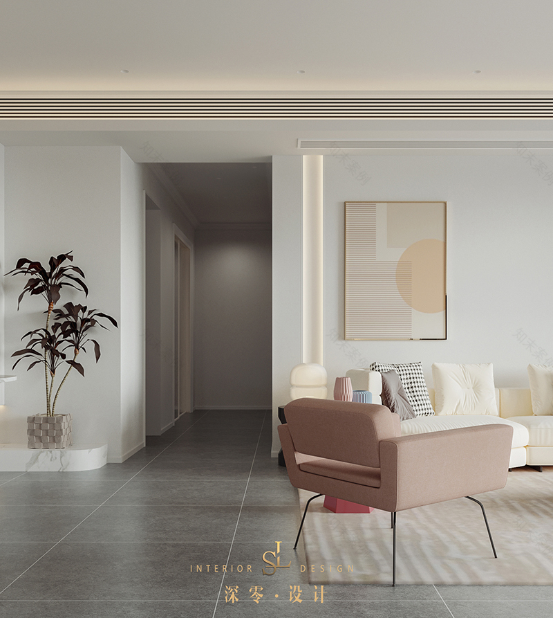 合肥深零设计新作 | 绝佳配色+隐形设计,打造张弛有度的时尚暖居!-46