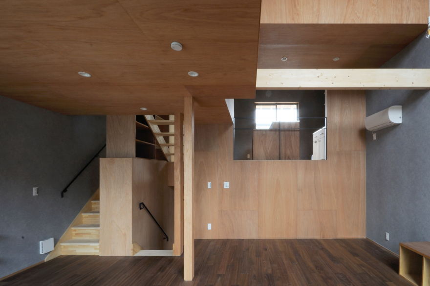共享屋顶露台的住宅丨JUN SHIMOMURA ARCHITECTS-15
