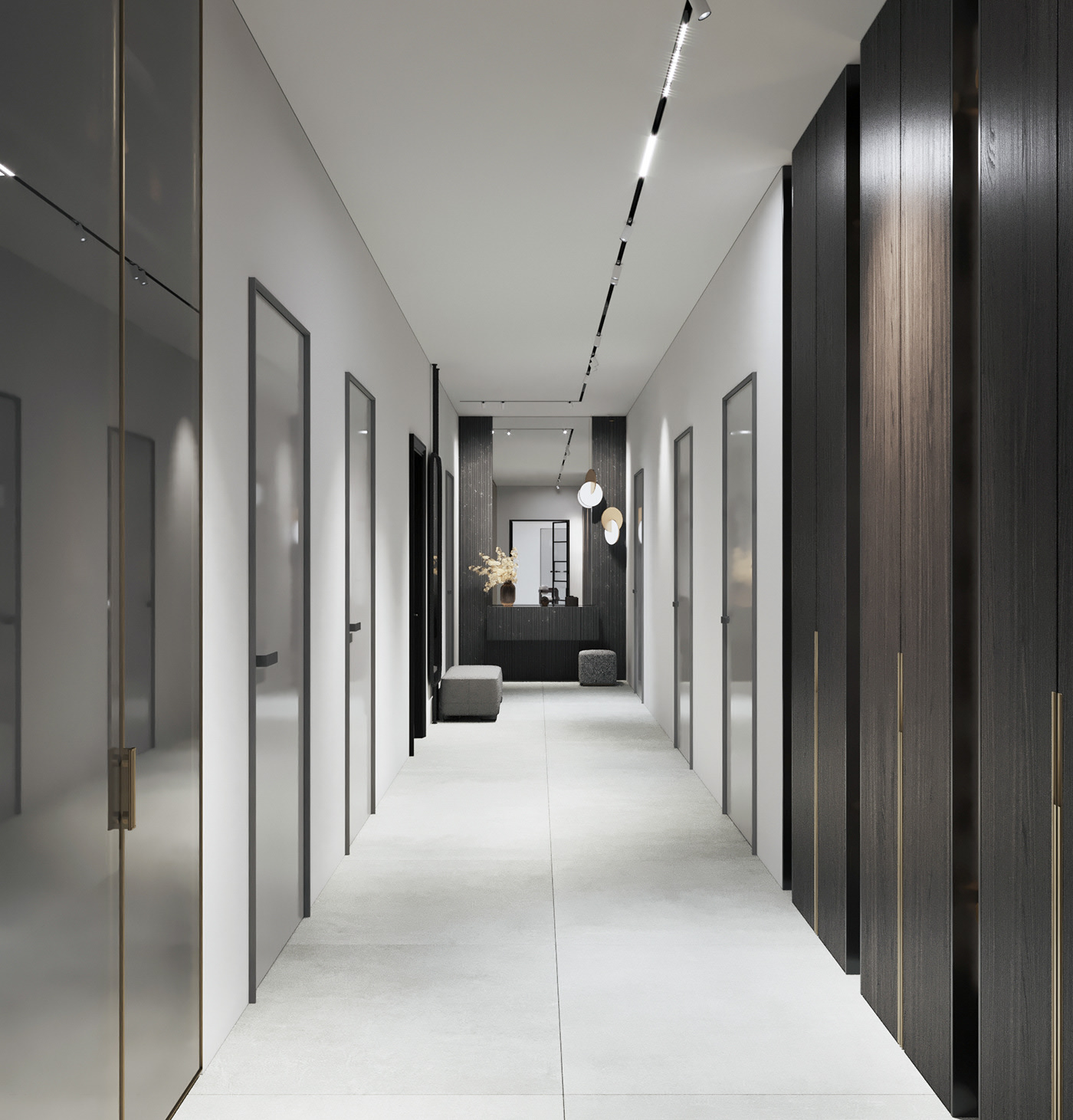 高级灰色系公寓设计 既沉稳又大气！-11