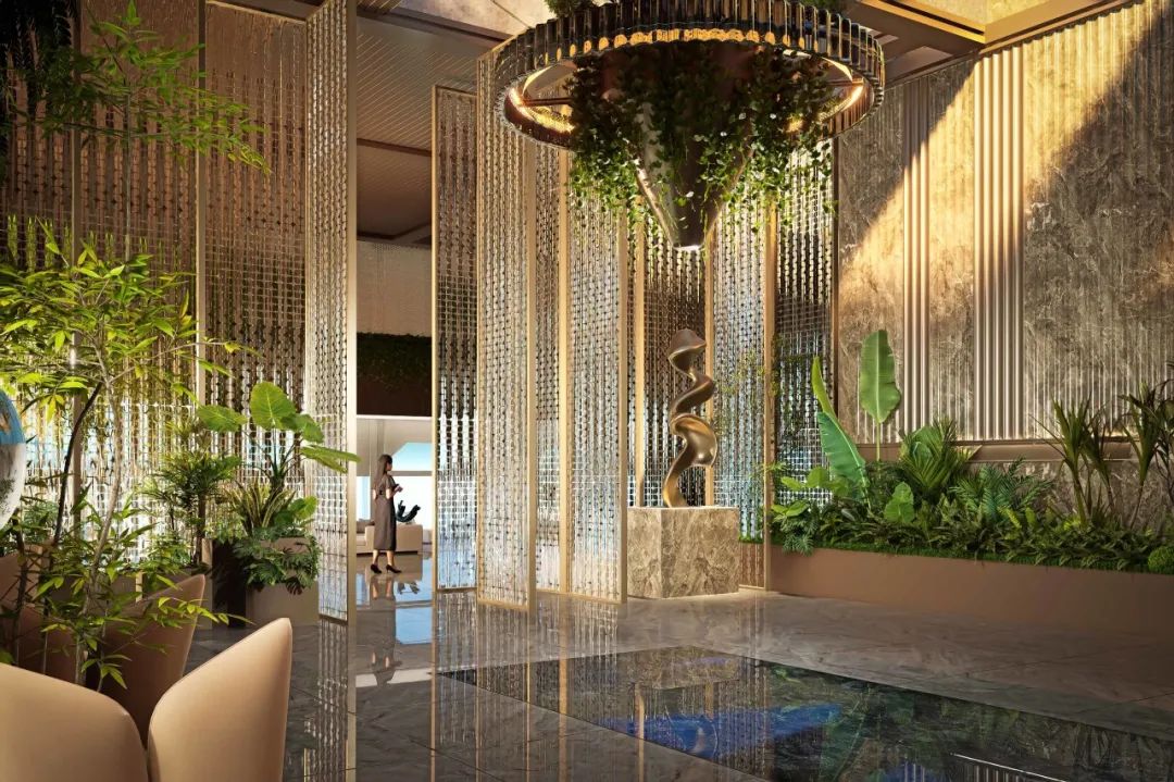 遁入自然雨林，尊享艺术奢境 | 上海后滩总部大厦屋顶花园-41