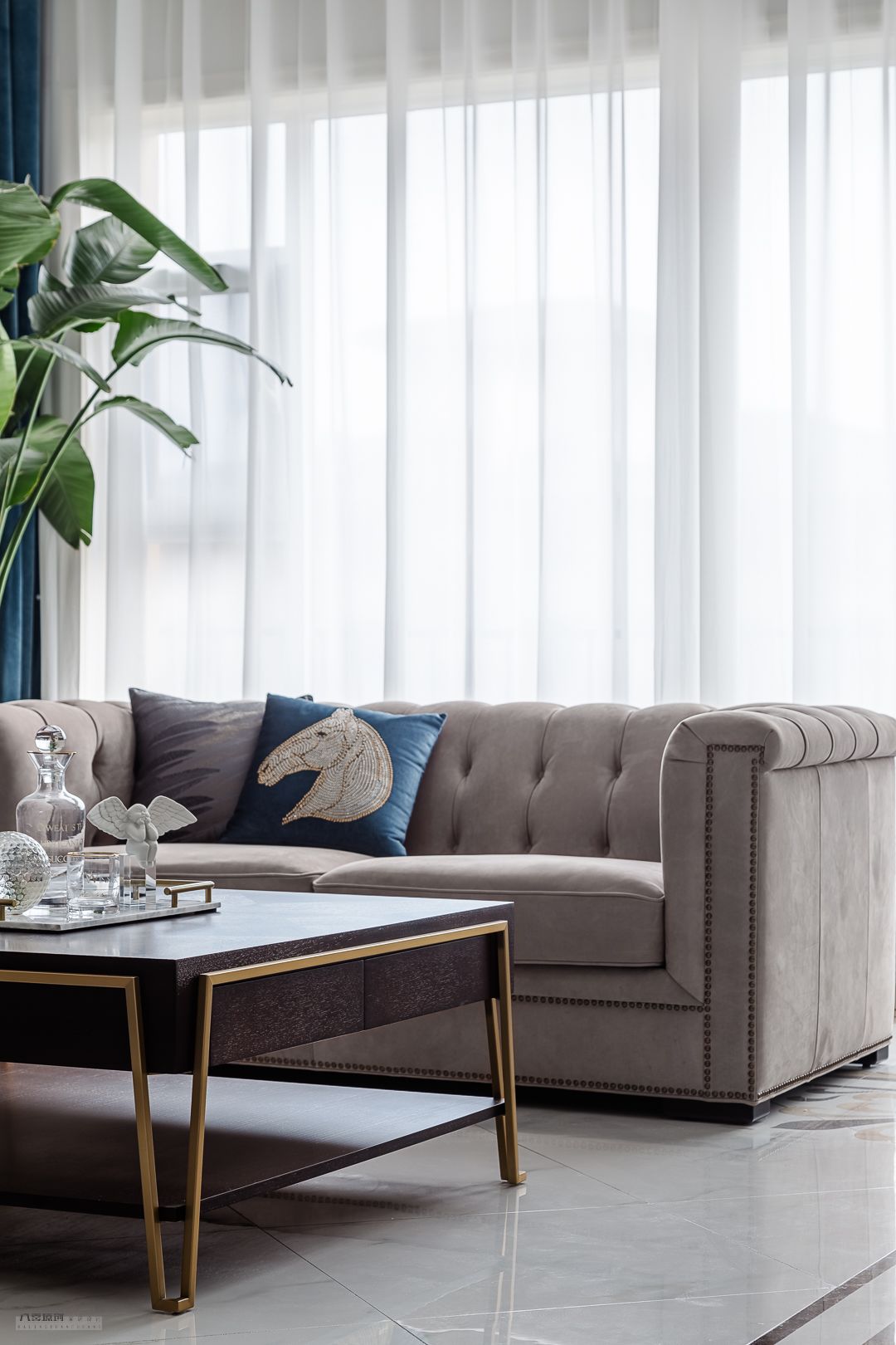 淄博华侨城 300㎡复式,「娜样年华」演绎复古风情-26