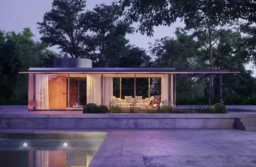 "理查德·努瓦 1963 年建筑的 vdl 顶层公寓更新"-5