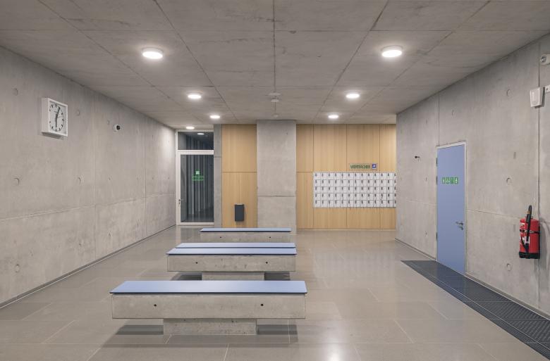 Sportbad NeckarPark 游泳馆丨德国斯图加特丨Niels Schubert Fotograf | BFF-45