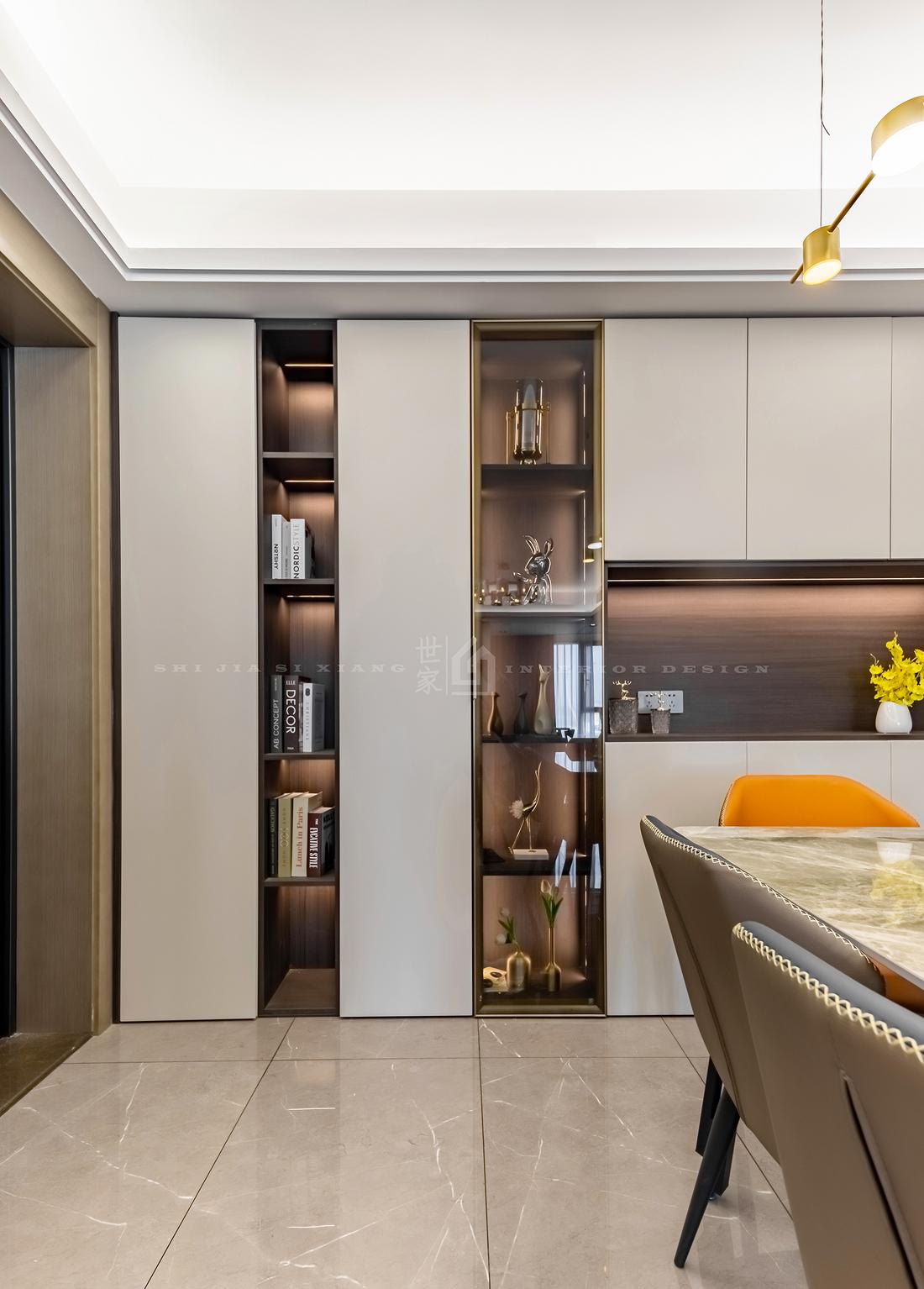 现代轻奢四居室装修设计-34